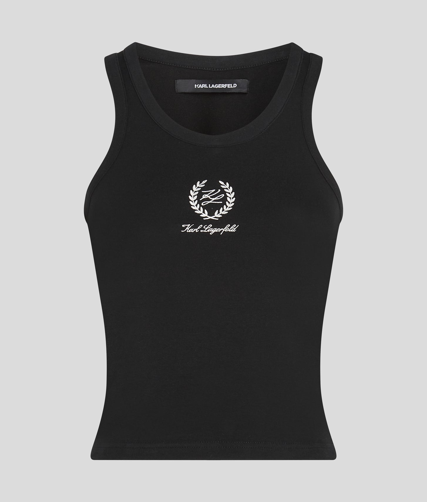 Karl Lagerfeld Hotel Karl Loungewear Tank Top Black