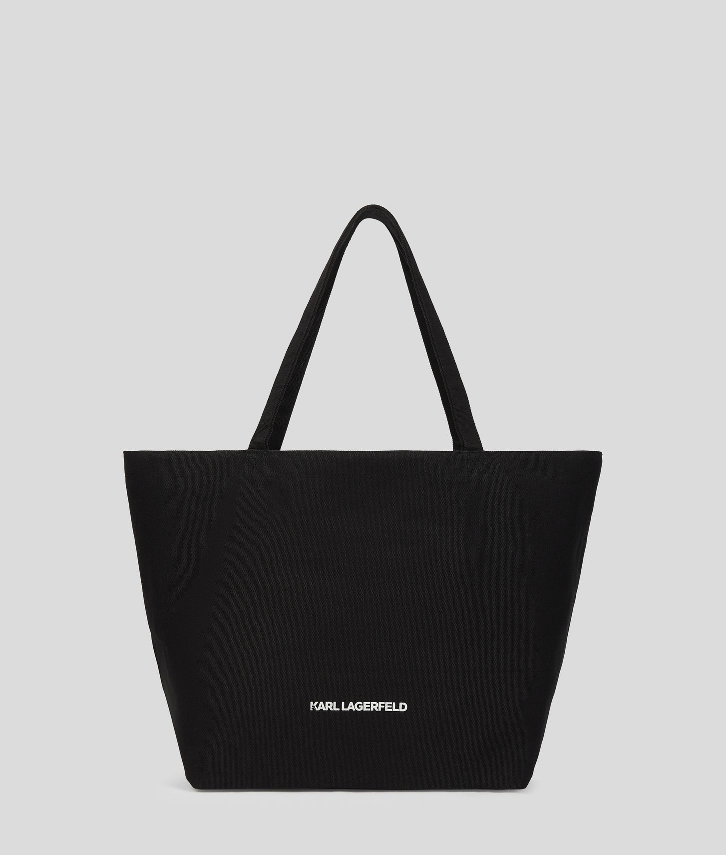 KarlLagerfeld Ikon Rhinestone Shopper Black