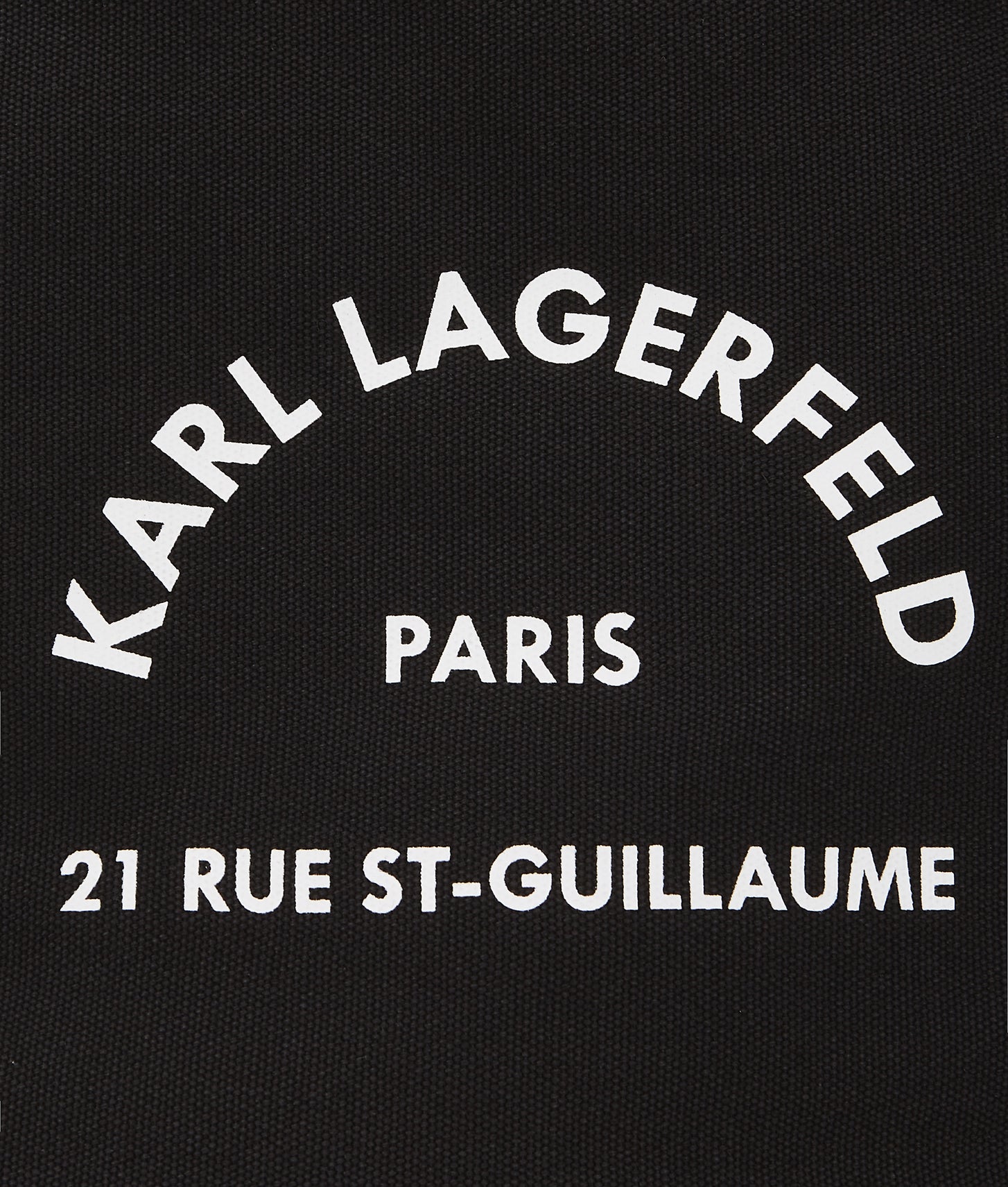 KarlLagerfeld Rue St-Guillaume Shopper Black