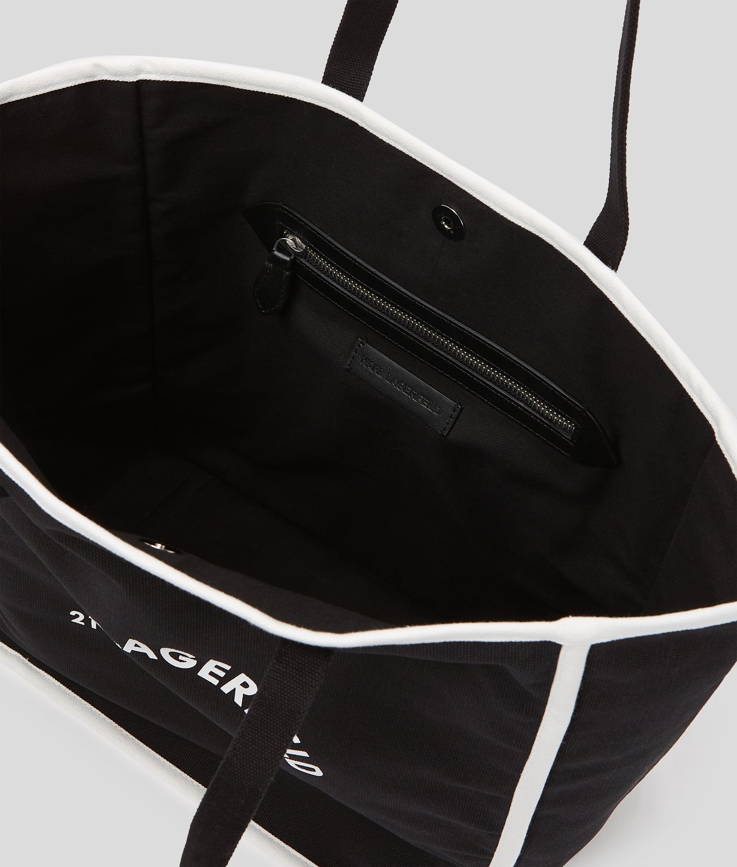KarlLagerfeld Rue St-Guillaume Shopper Black