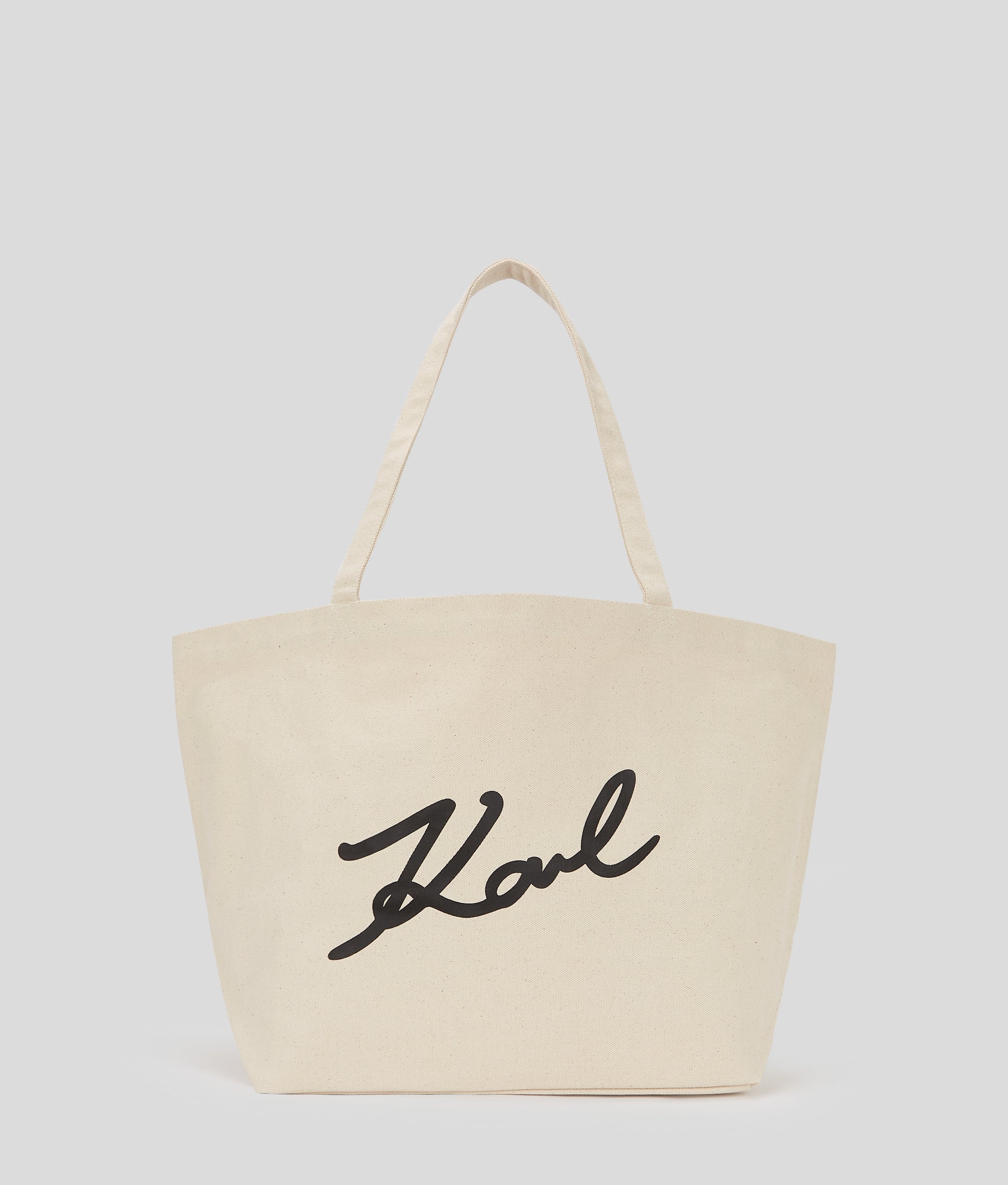 KarlLagerfeld Ksignature Shopper Natural