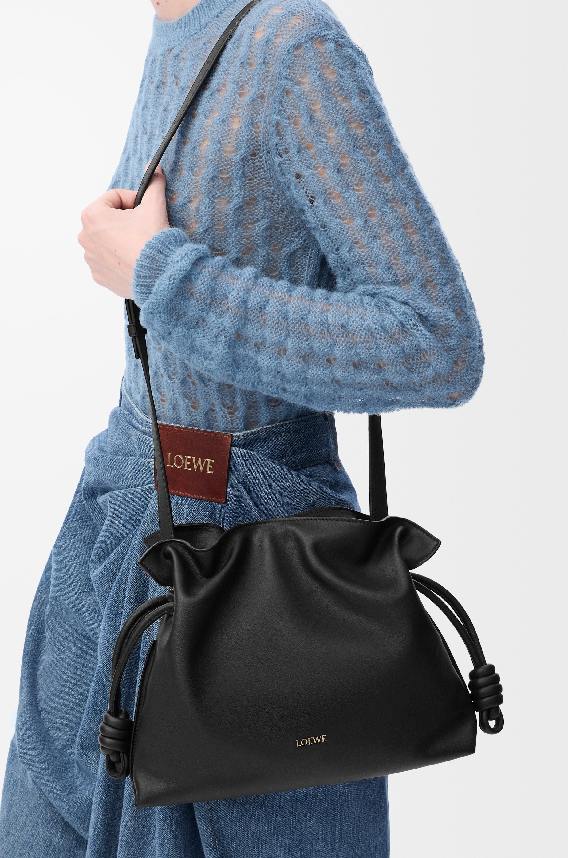 Loewe Medium Flamenco clutch in nappa calfskin