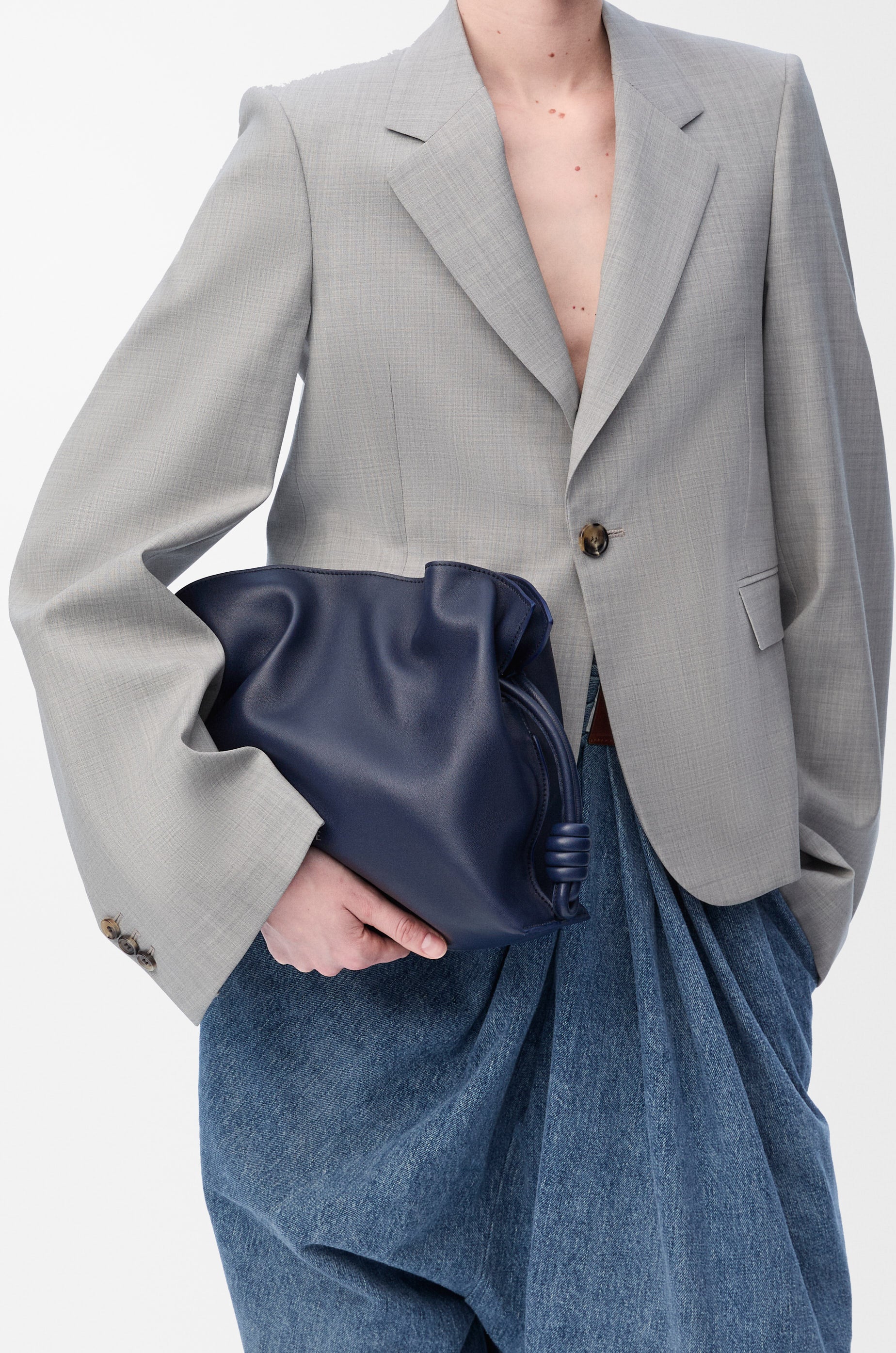 Loewe Medium Flamenco clutch in nappa calfskin