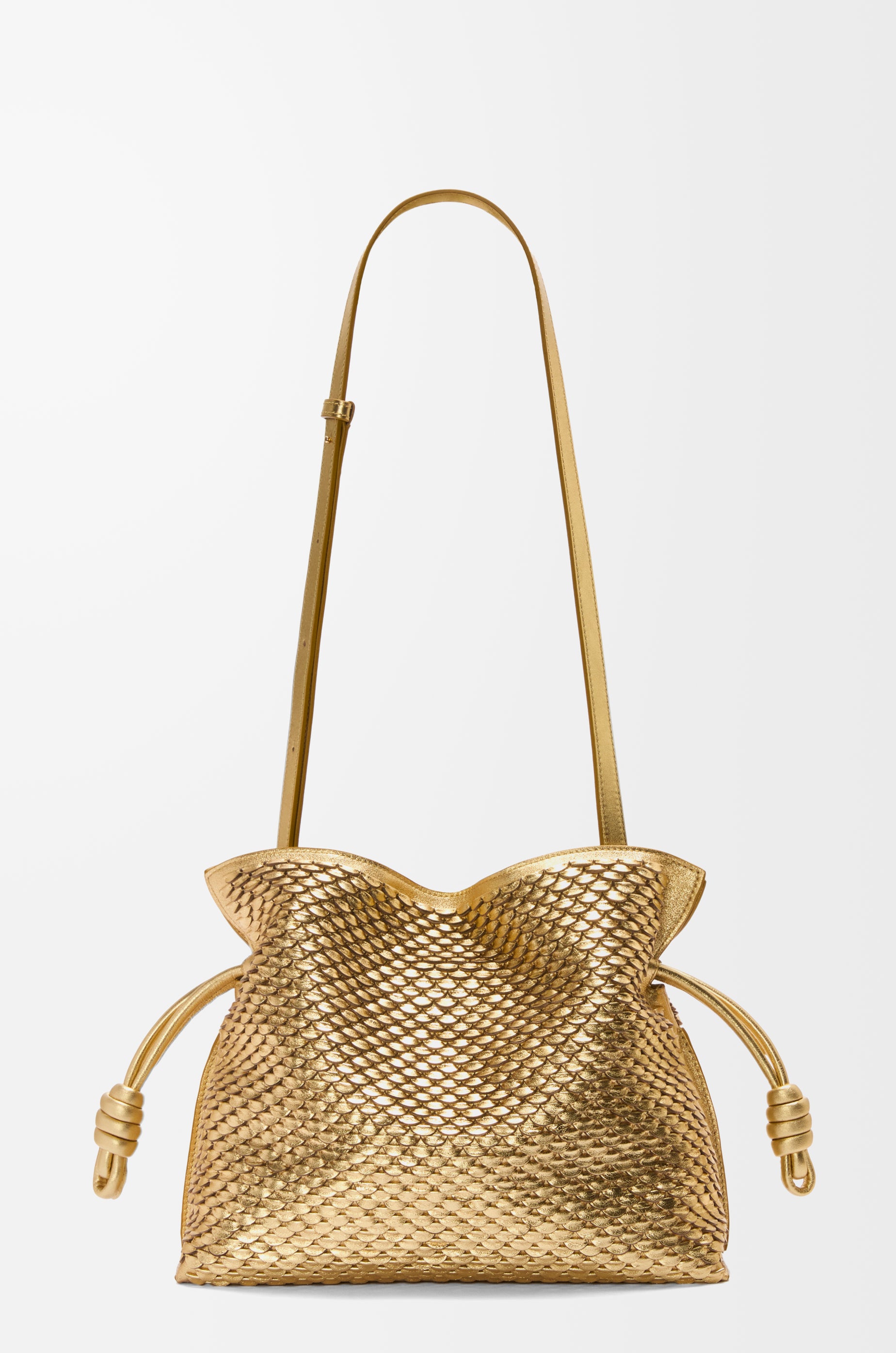 Loewe Medium Flamenco clutch in laminated lambskin