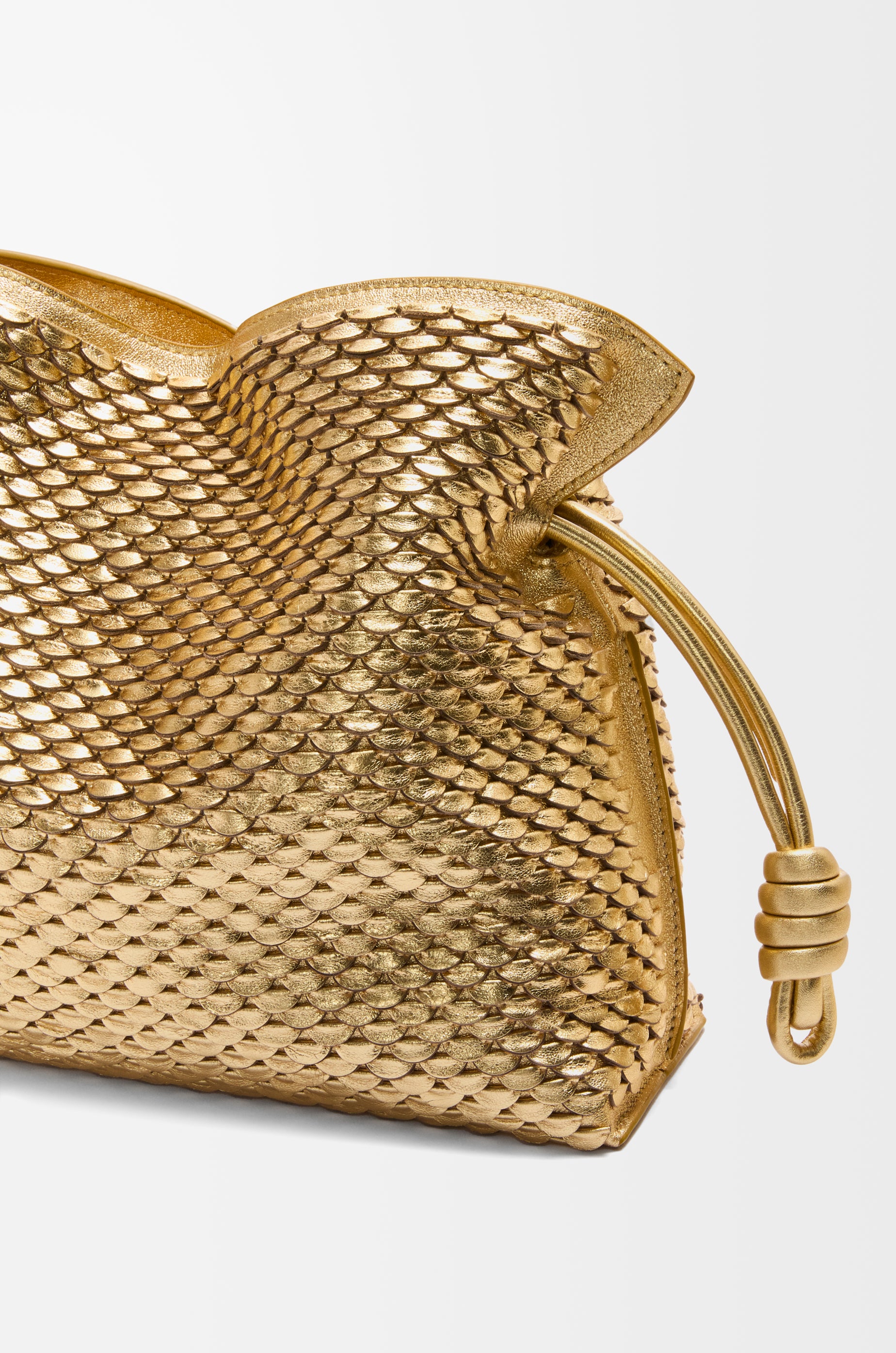 Loewe Medium Flamenco clutch in laminated lambskin