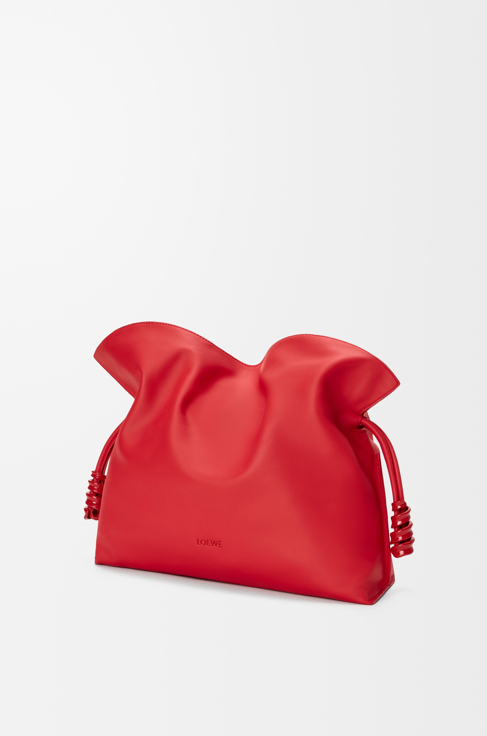 Loewe Medium Coil Flamenco clutch in nappa calfskin