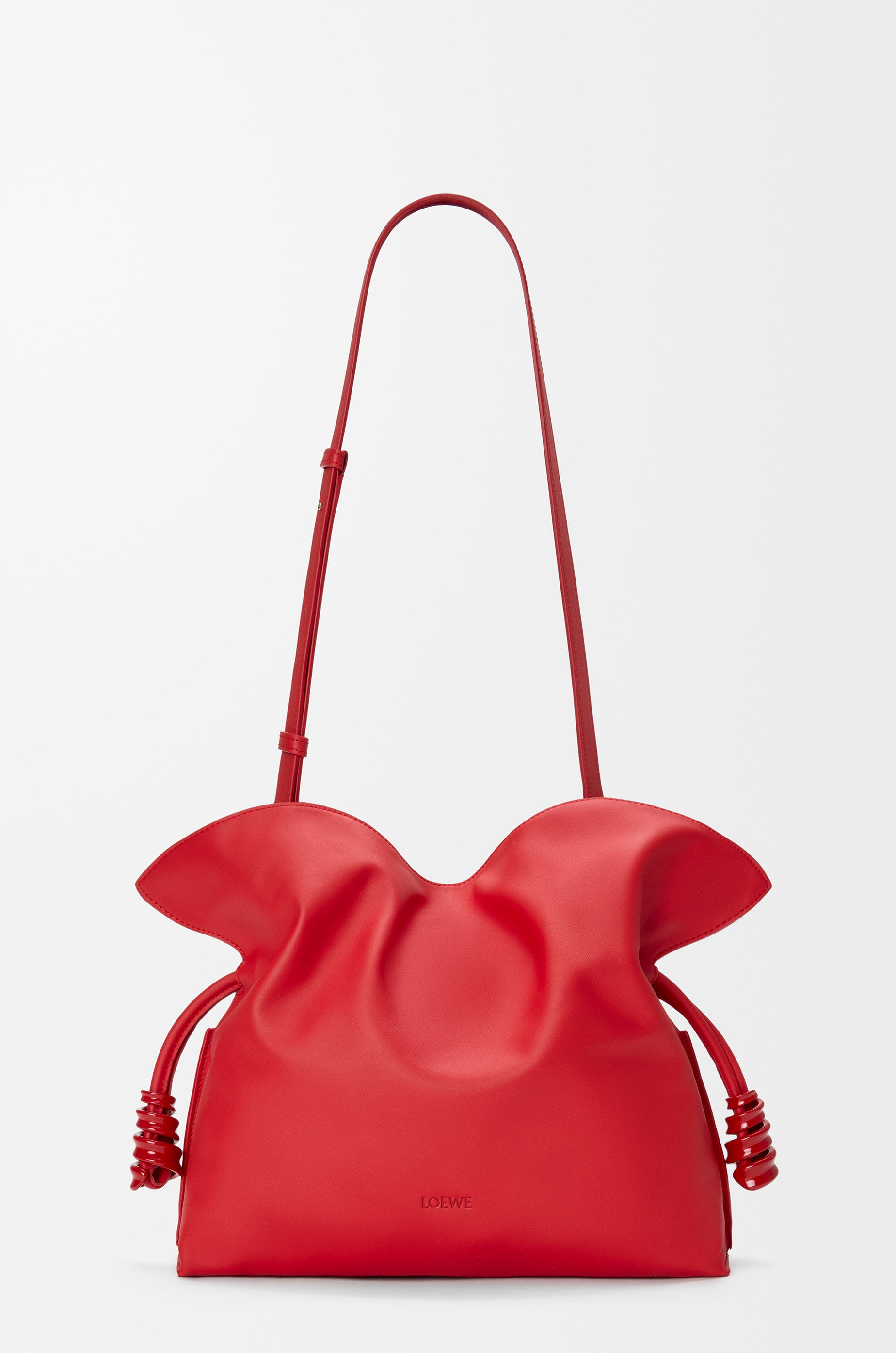 Loewe Medium Coil Flamenco clutch in nappa calfskin