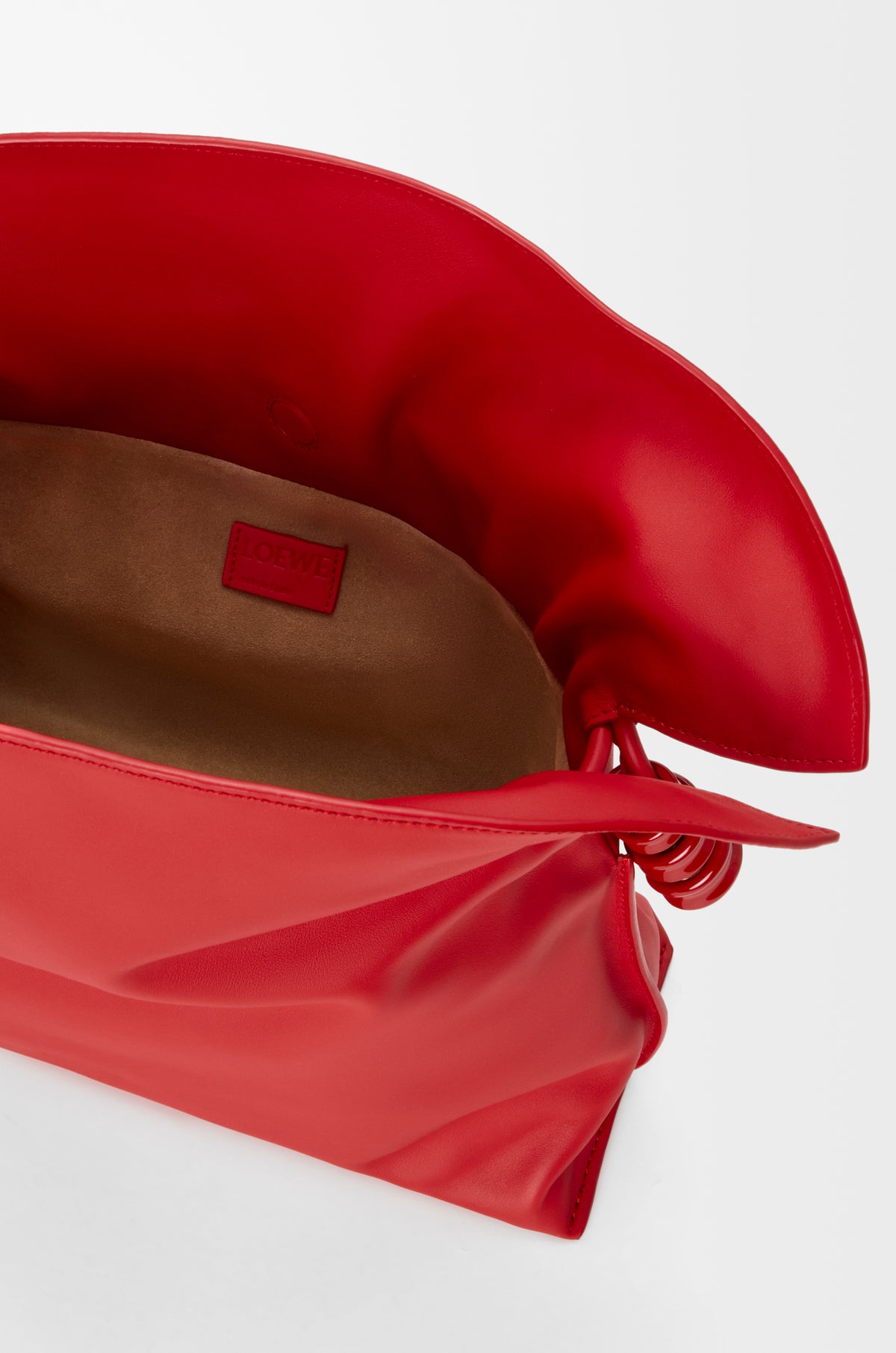 Loewe Medium Coil Flamenco clutch in nappa calfskin