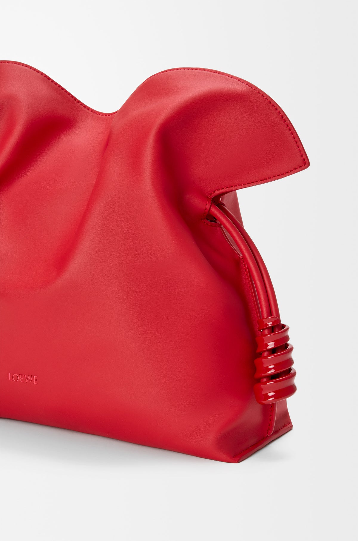 Loewe Medium Coil Flamenco clutch in nappa calfskin