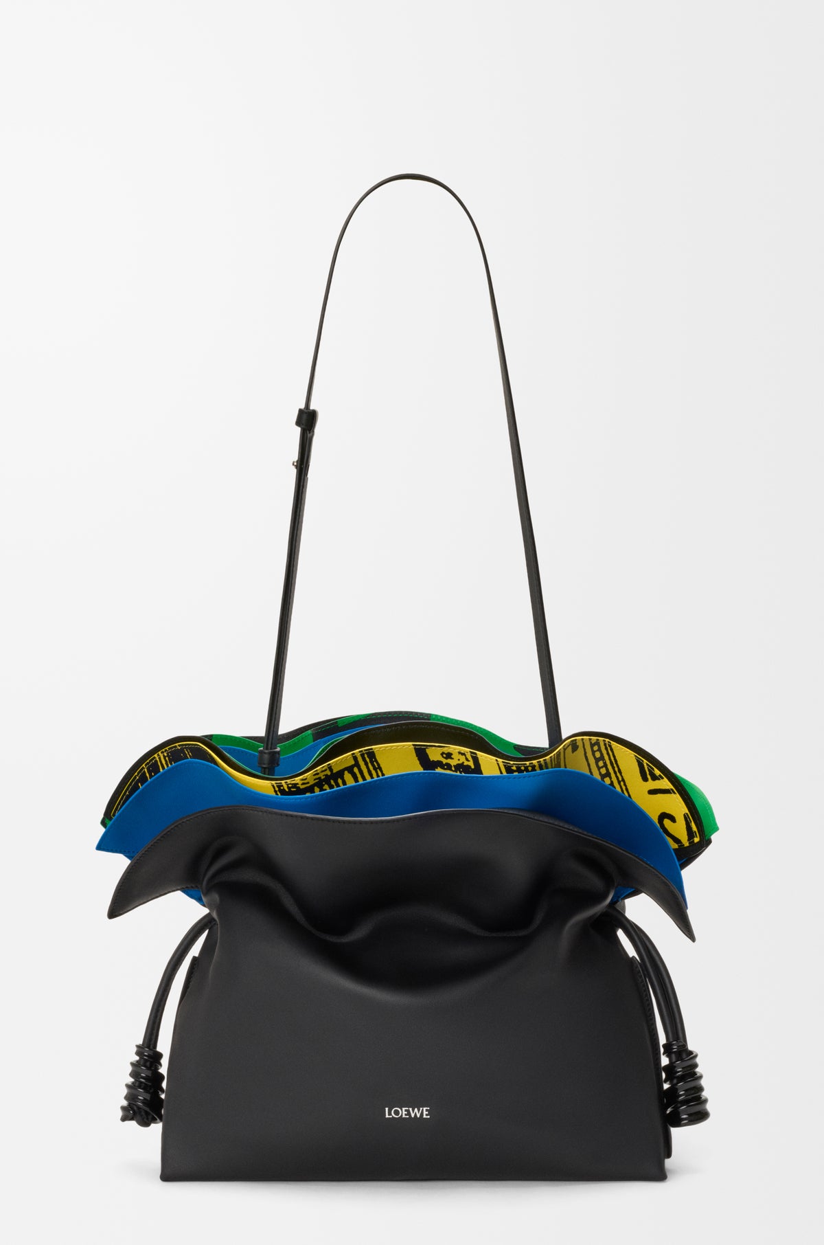 Loewe Medium Millefeuille Flamenco clutch in nappa calfskin