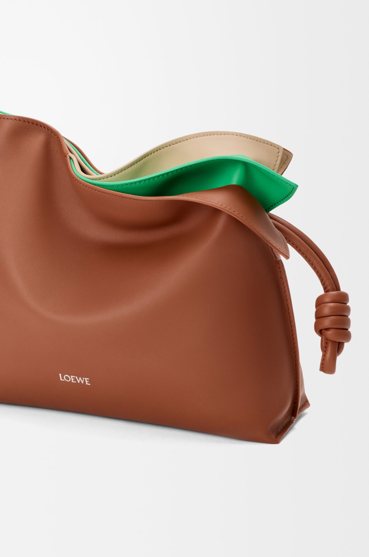 Loewe Medium layered Flamenco clutch in nappa calfskin
