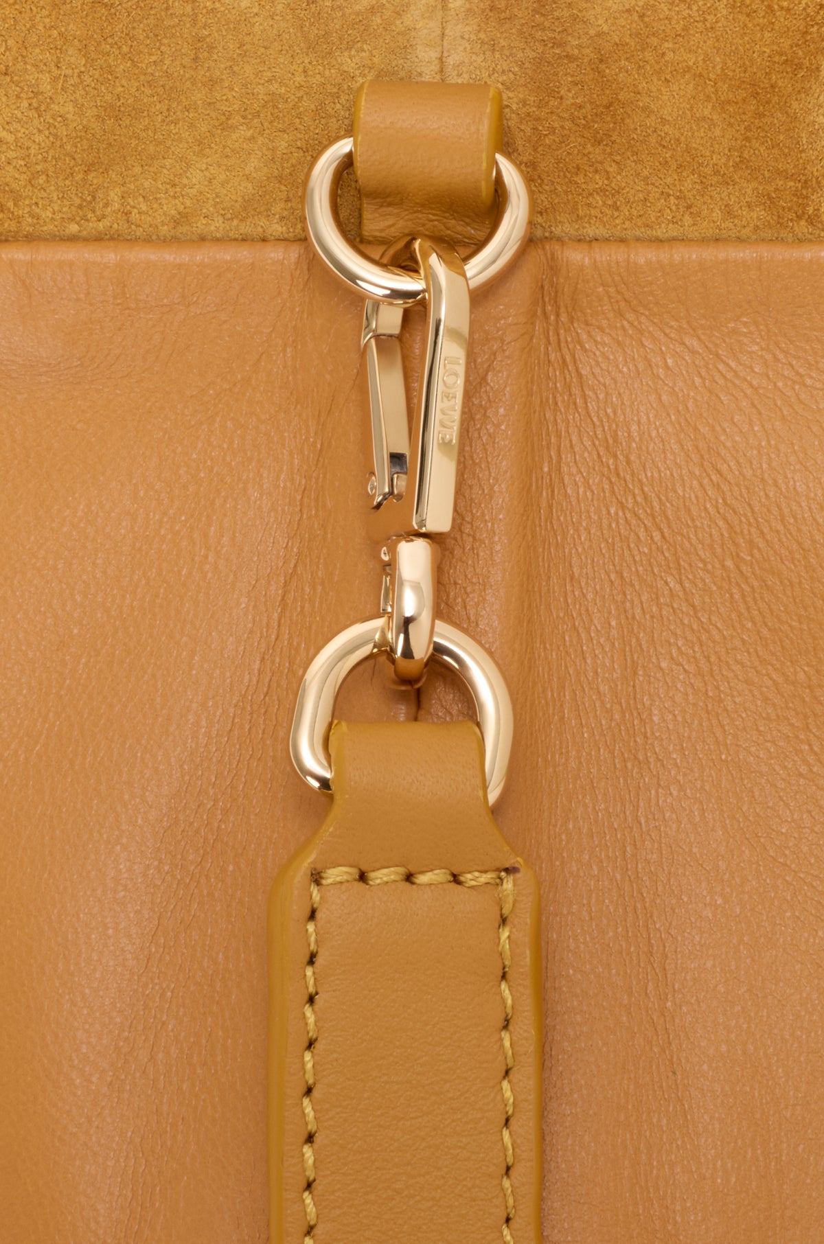 Loewe Medium Flamenco clutch in suede