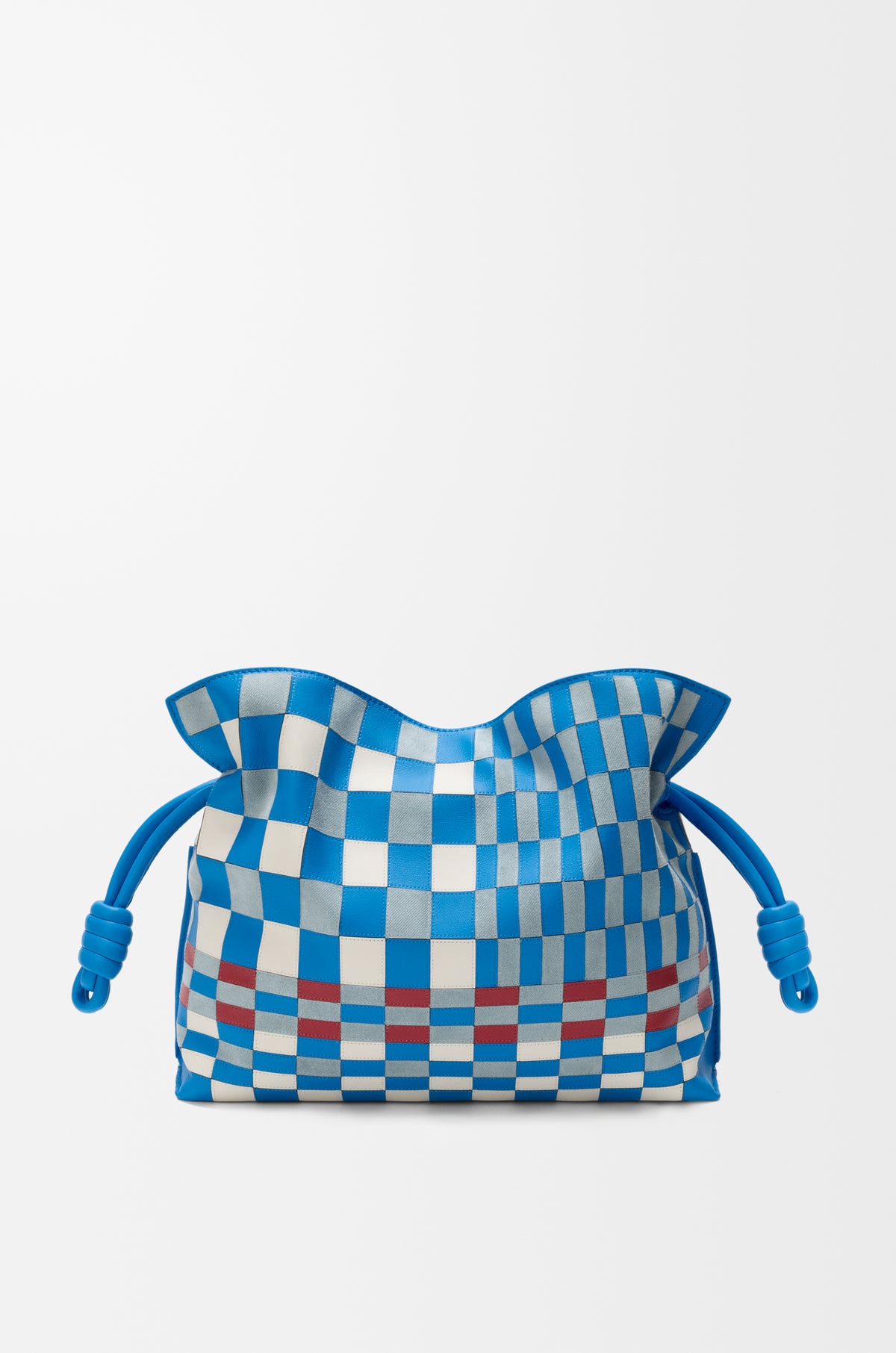 Loewe Medium Flamenco clutch in mosaic intarsio