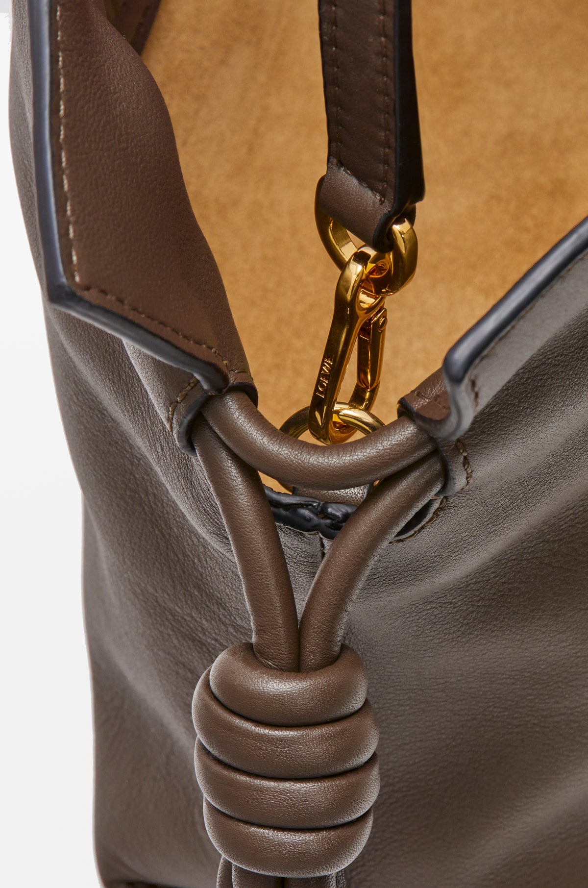 Loewe Mini Flamenco clutch in nappa calfskin