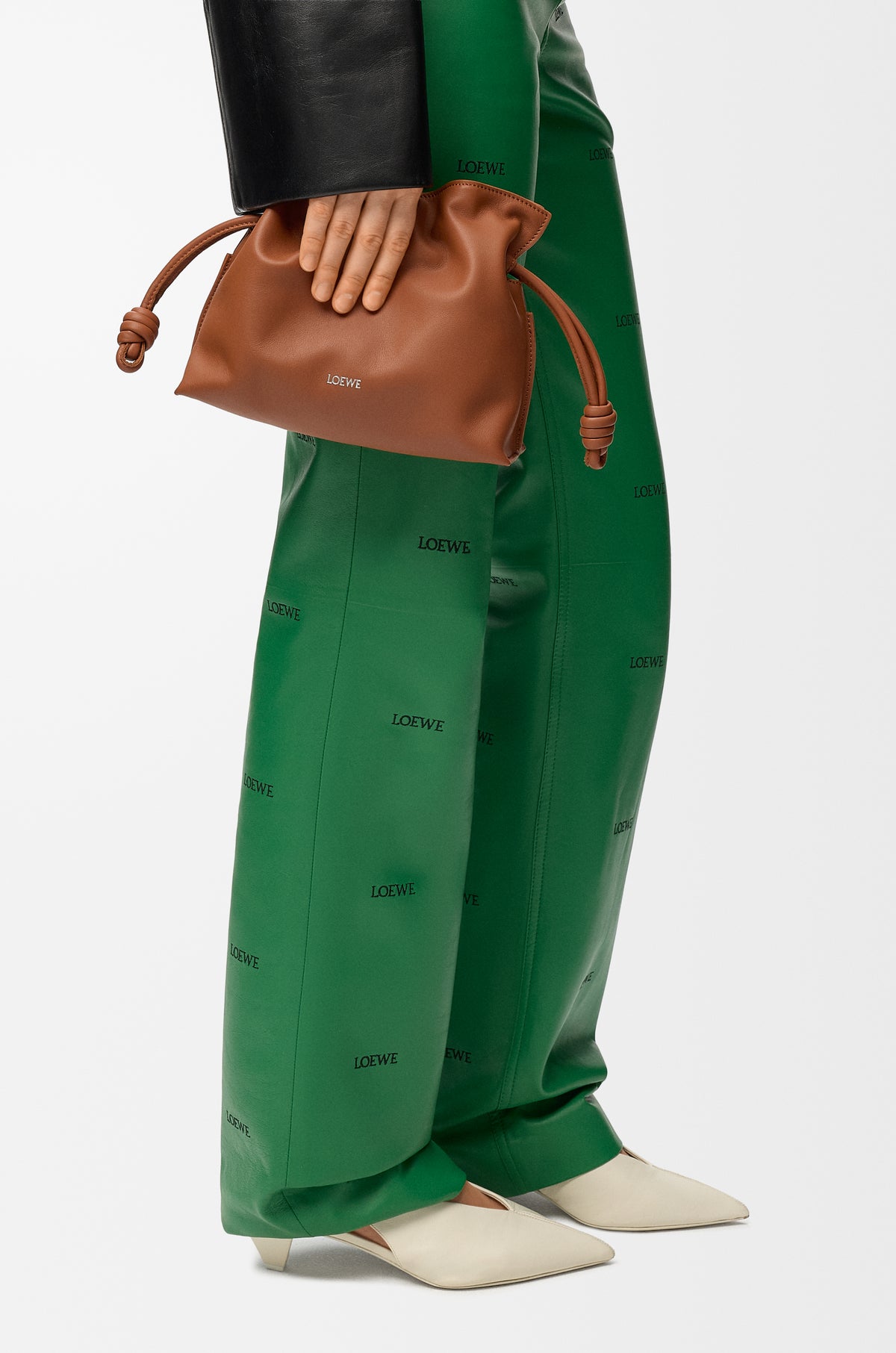 Loewe Mini Flamenco clutch in nappa calfskin