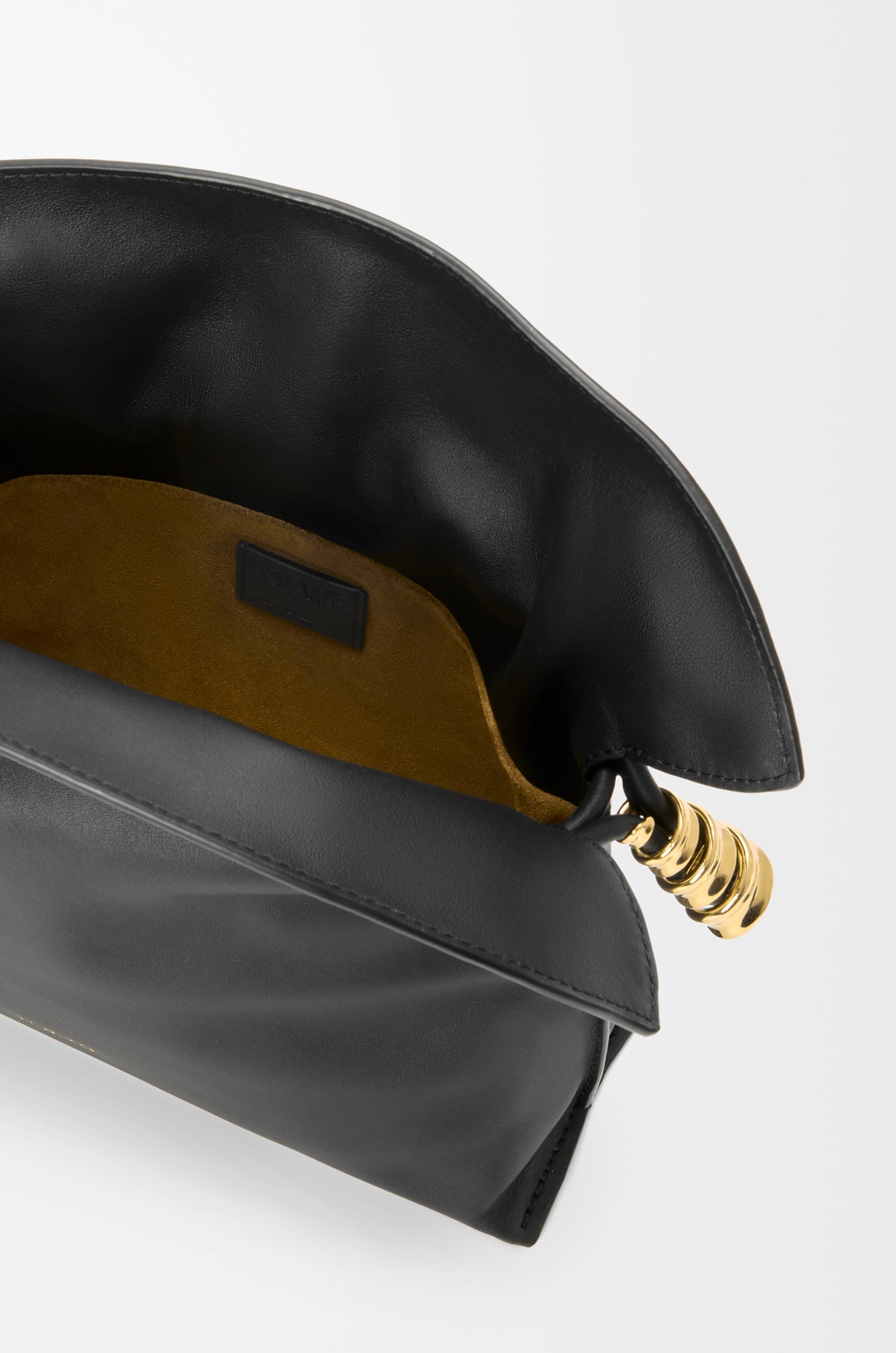 Loewe Mini Coil Flamenco clutch in nappa calfskin