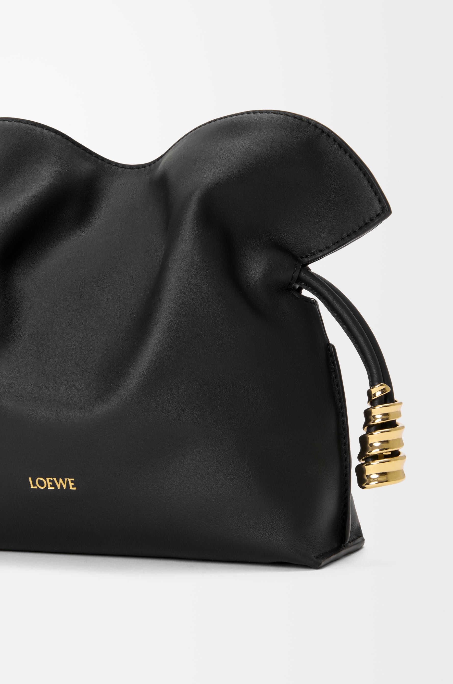 Loewe Mini Coil Flamenco clutch in nappa calfskin