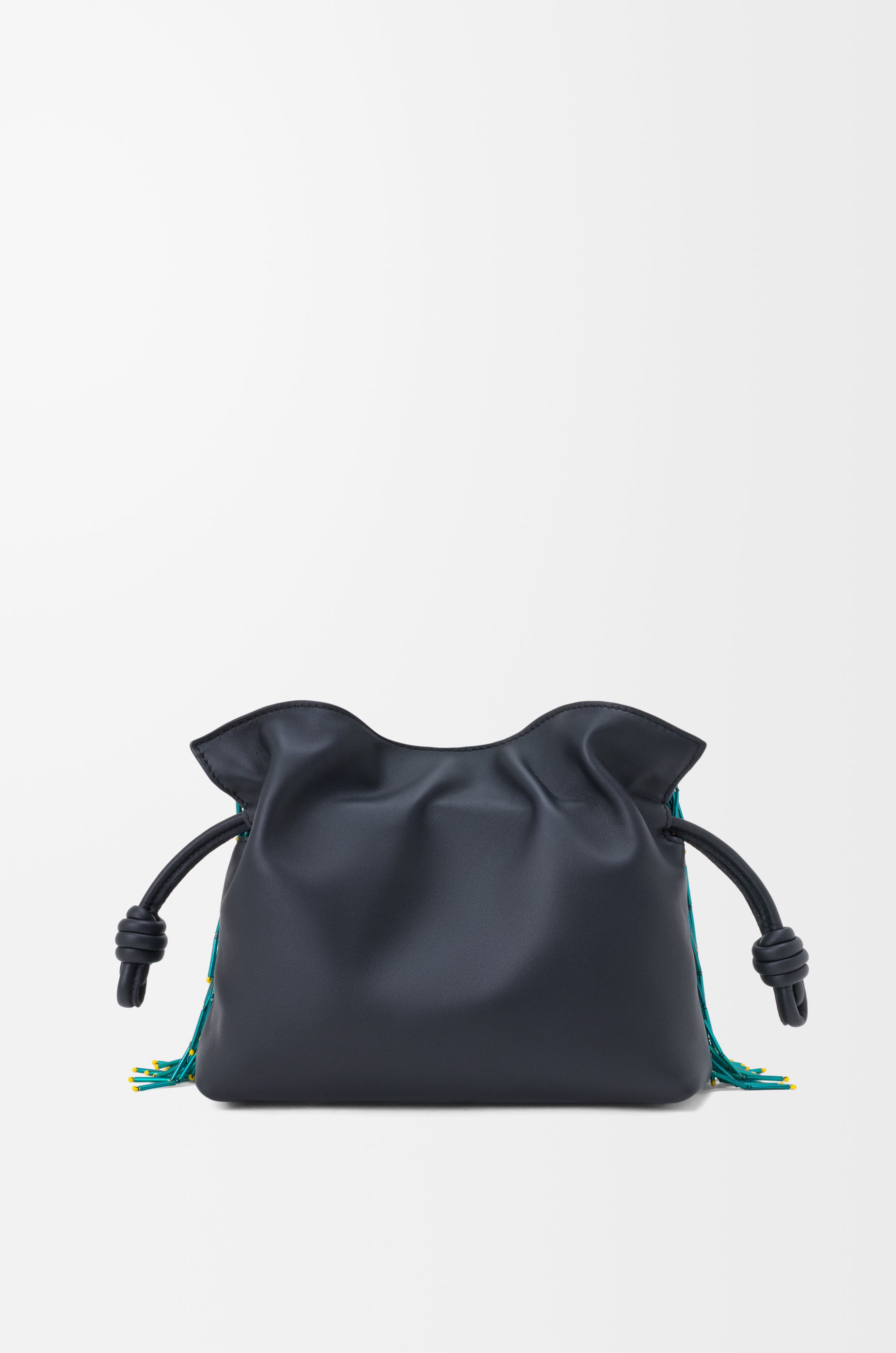 Loewe Mini Mimosa Flamenco clutch in beaded nappa lambskin