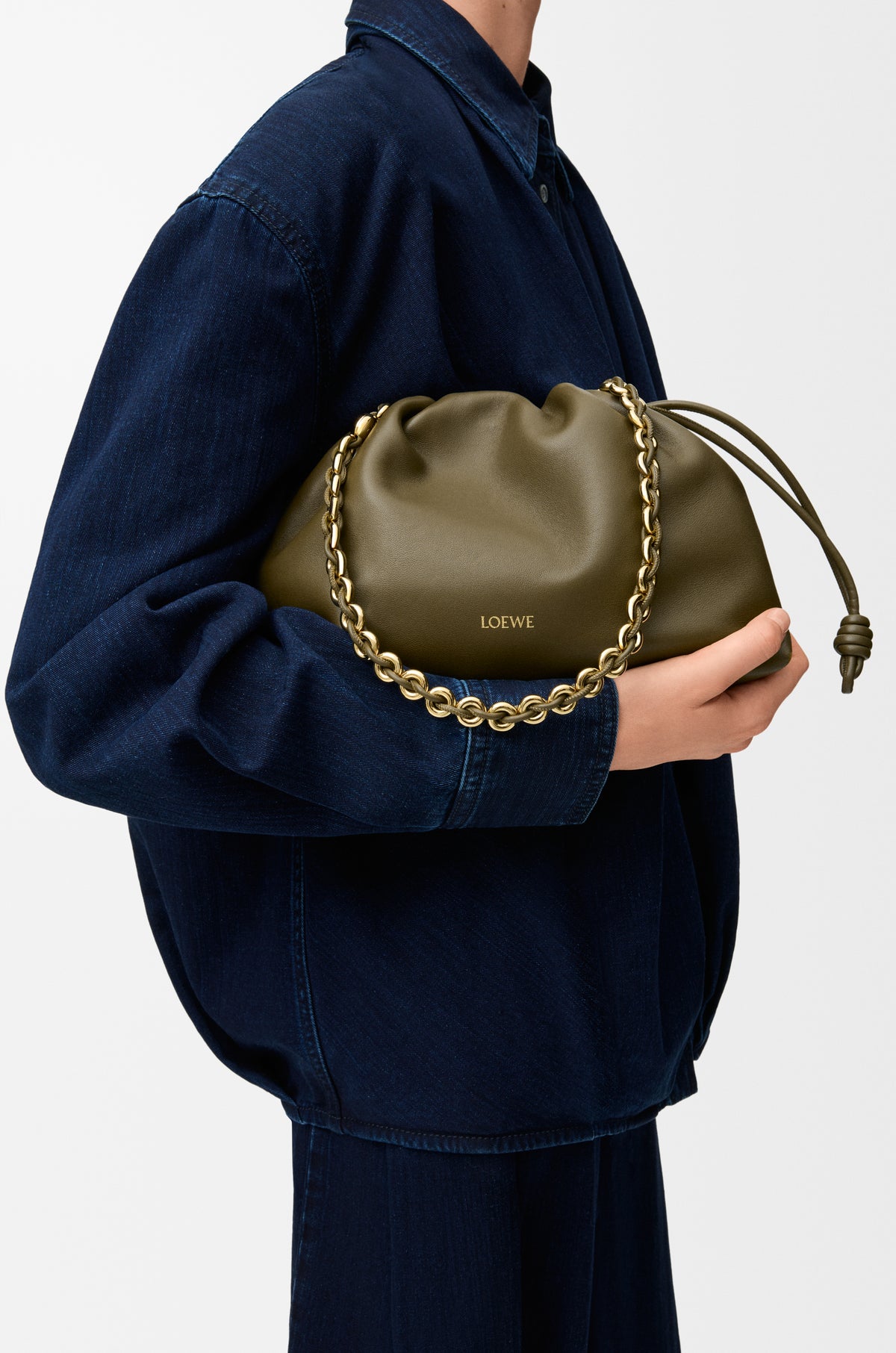 Loewe Medium Flamenco purse in mellow nappa lambskin