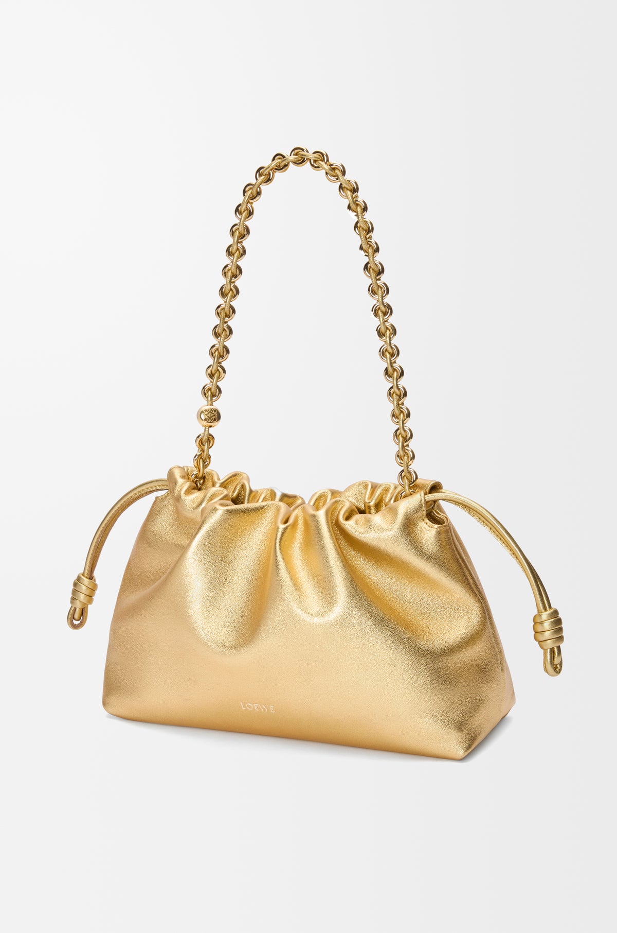 Loewe Medium Flamenco purse in laminated lambskin