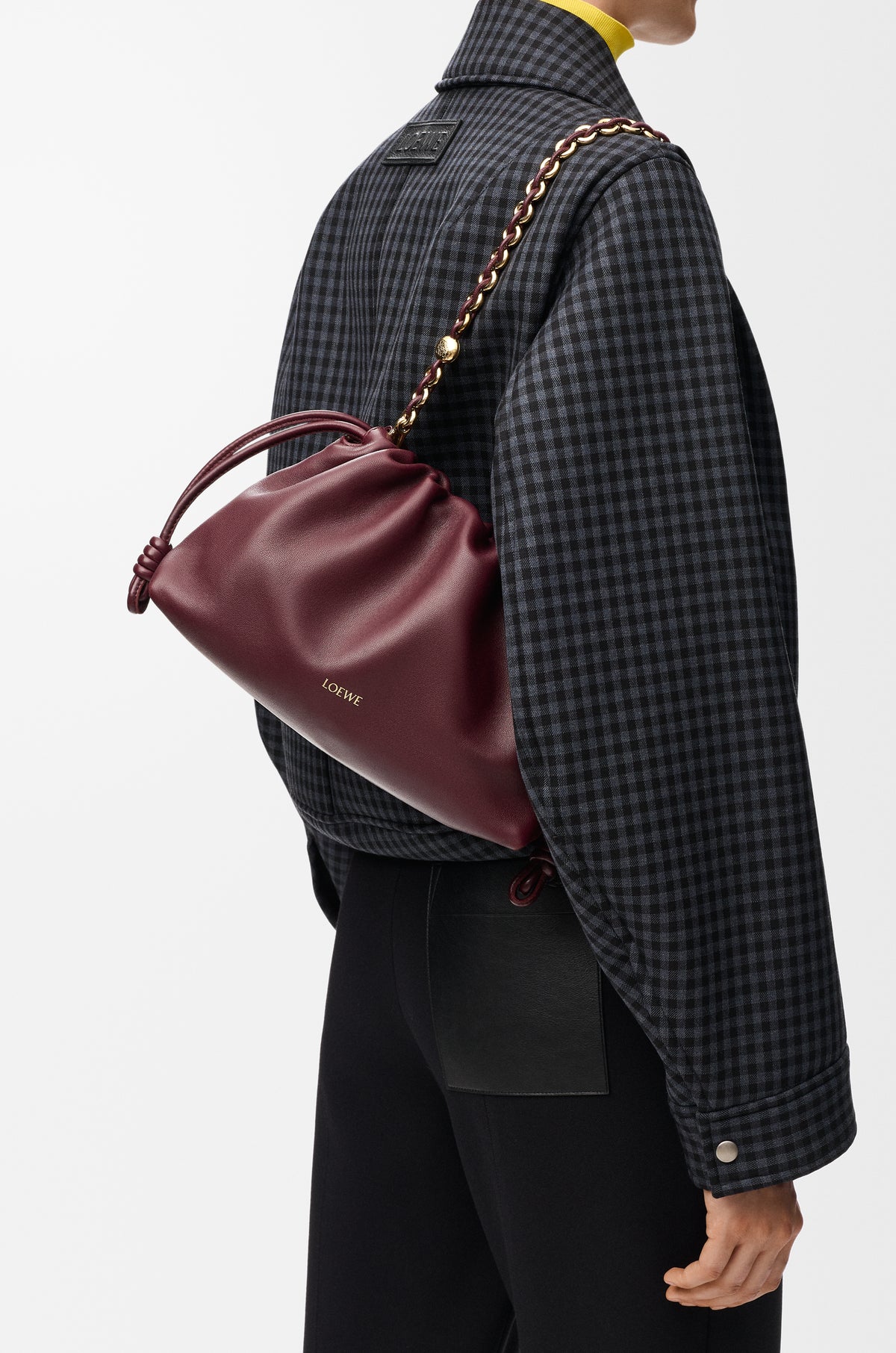 Loewe Medium Flamenco purse in mellow nappa lambskin
