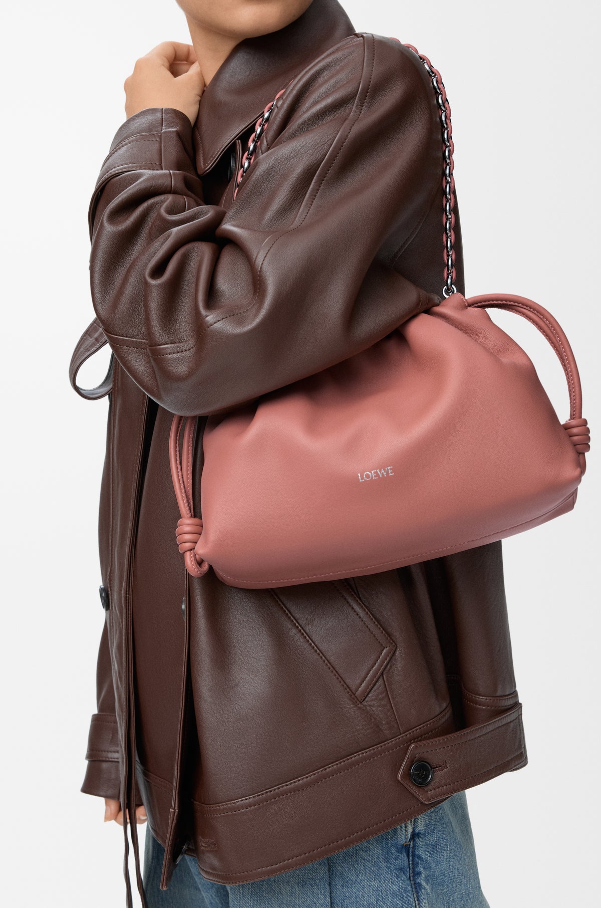 Loewe Medium Flamenco purse in mellow nappa lambskin