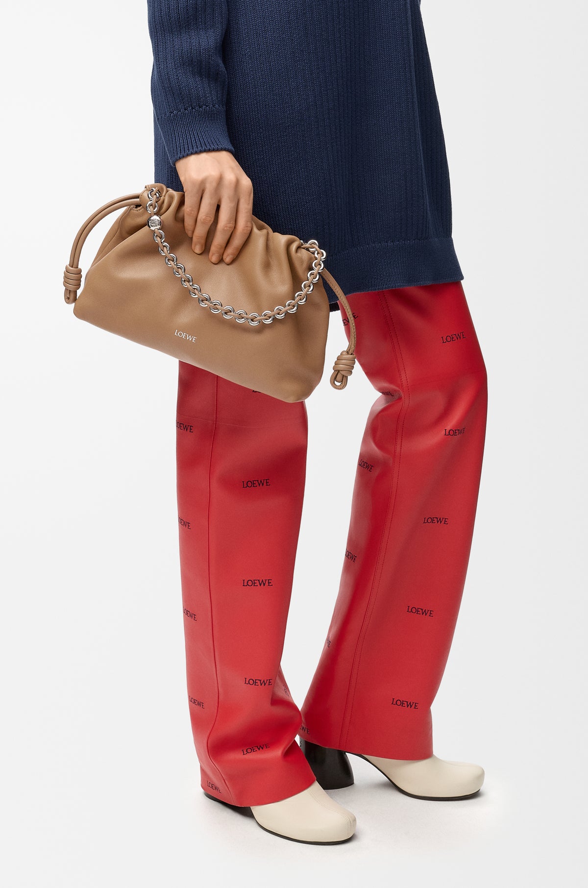 Loewe Medium Flamenco purse in mellow nappa lambskin