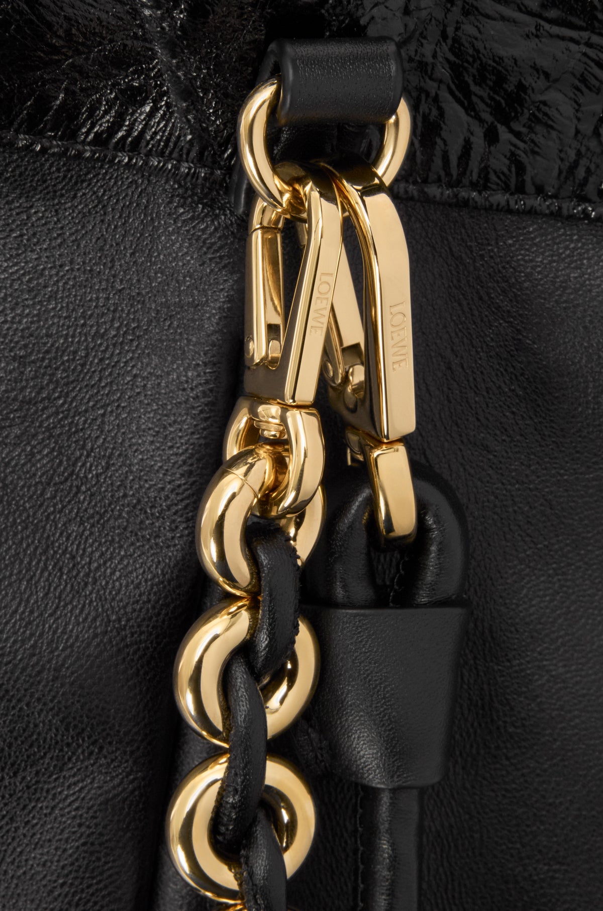 Loewe Medium Flamenco purse in hagfish