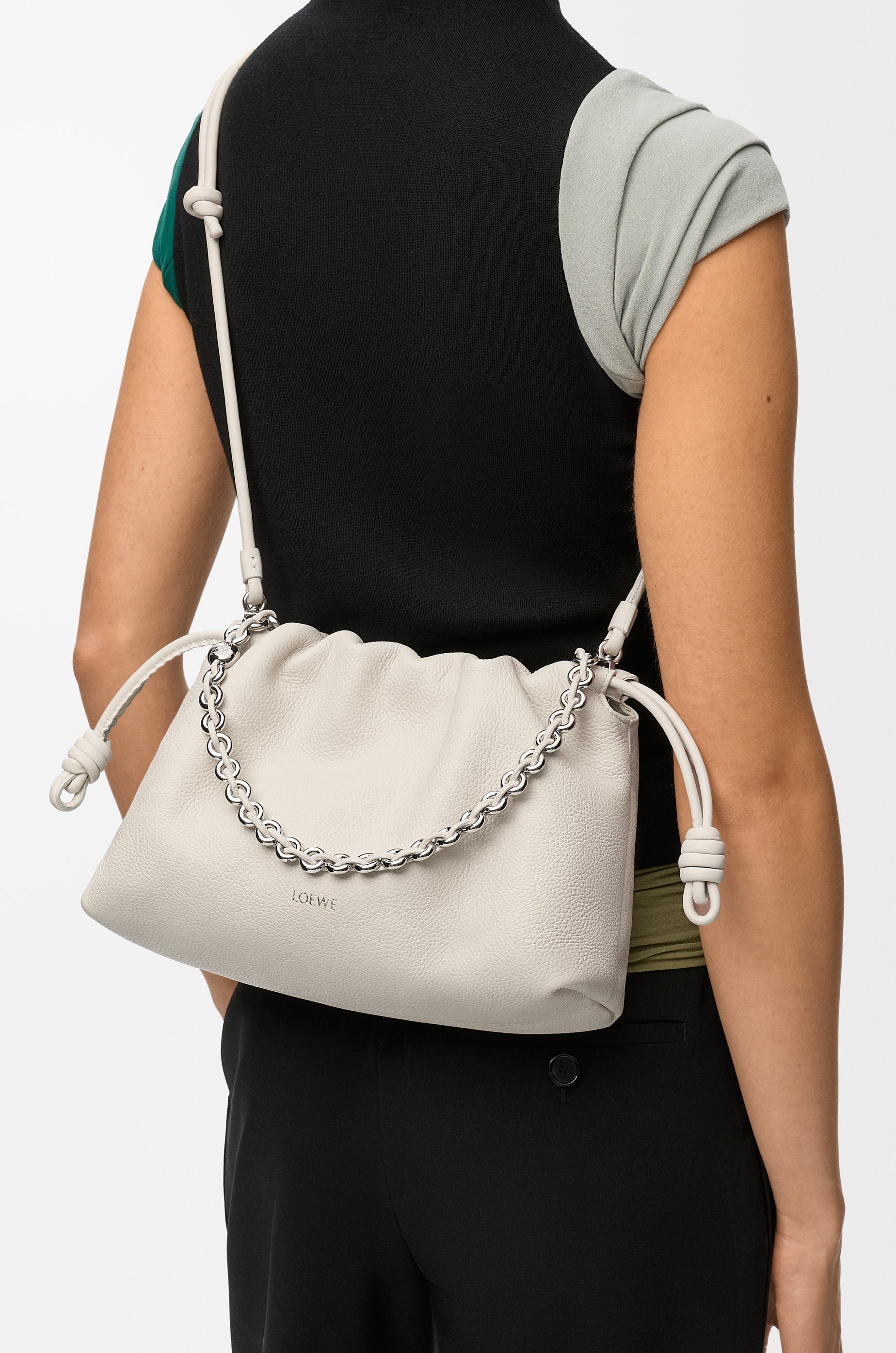 Loewe Medium Flamenco purse in fine grained calfskin