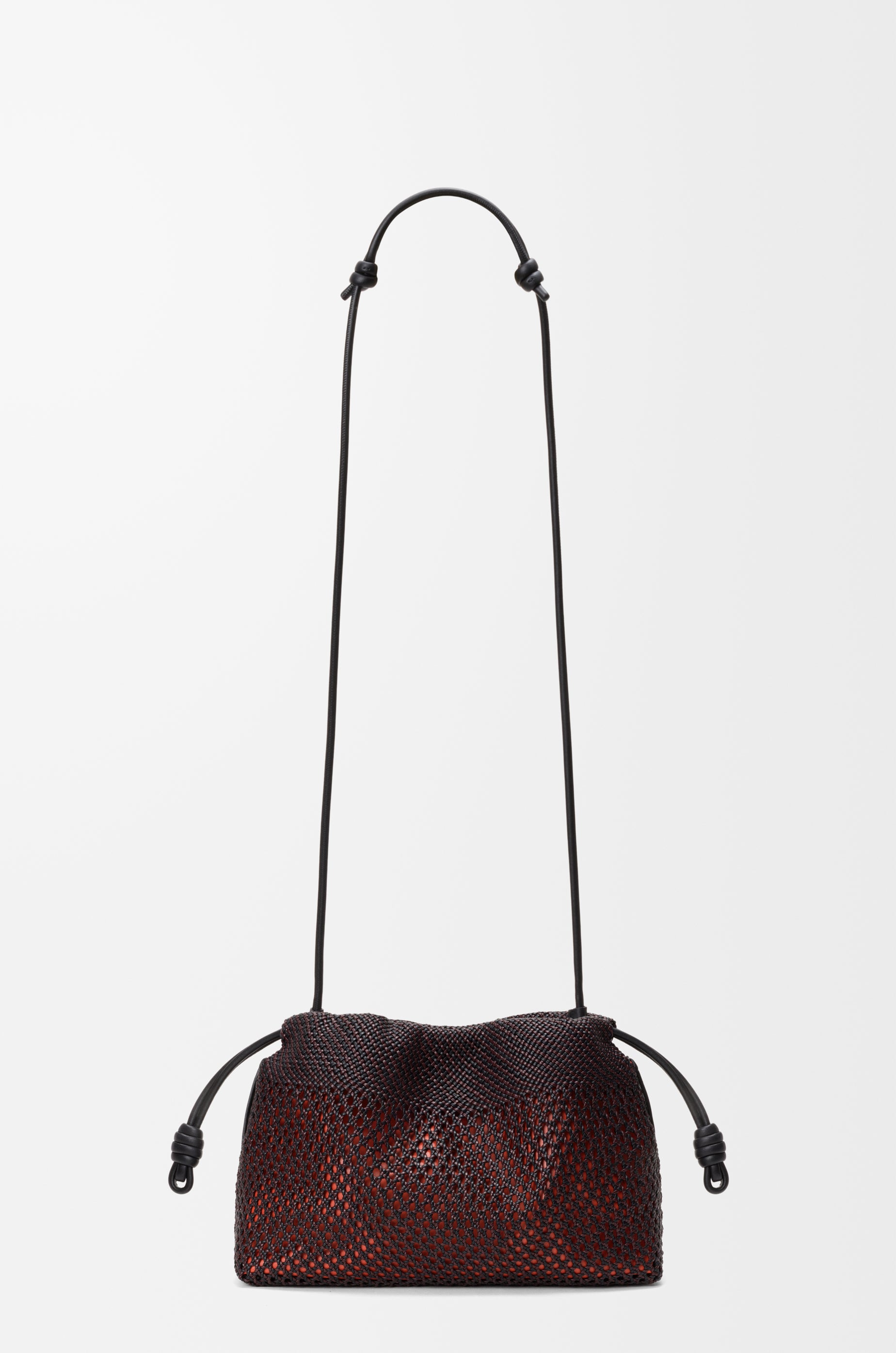 Loewe Medium Flamenco purse in woven nappa lambskin