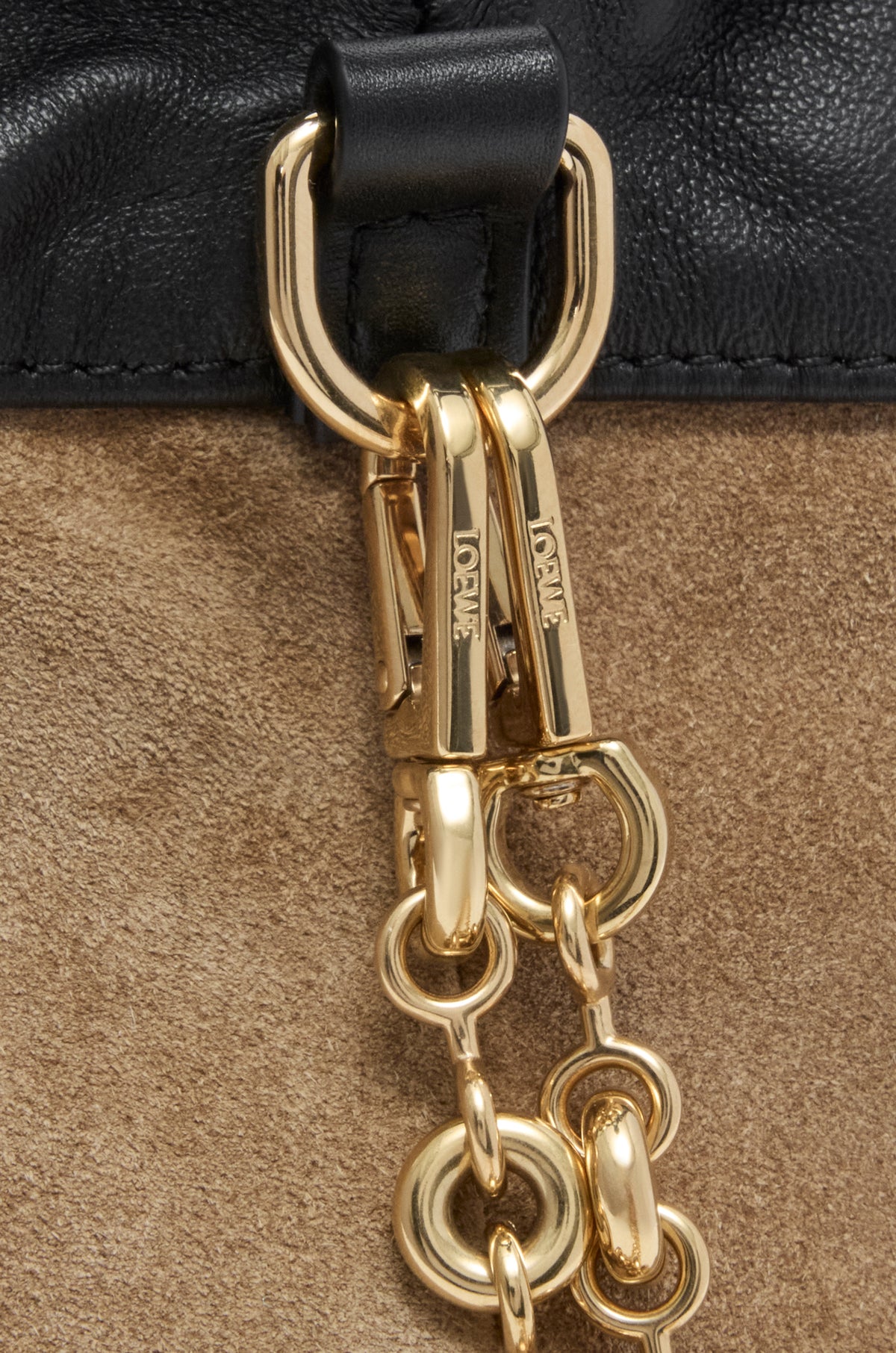 Loewe Mini Flamenco purse in pinched nappa calfskin