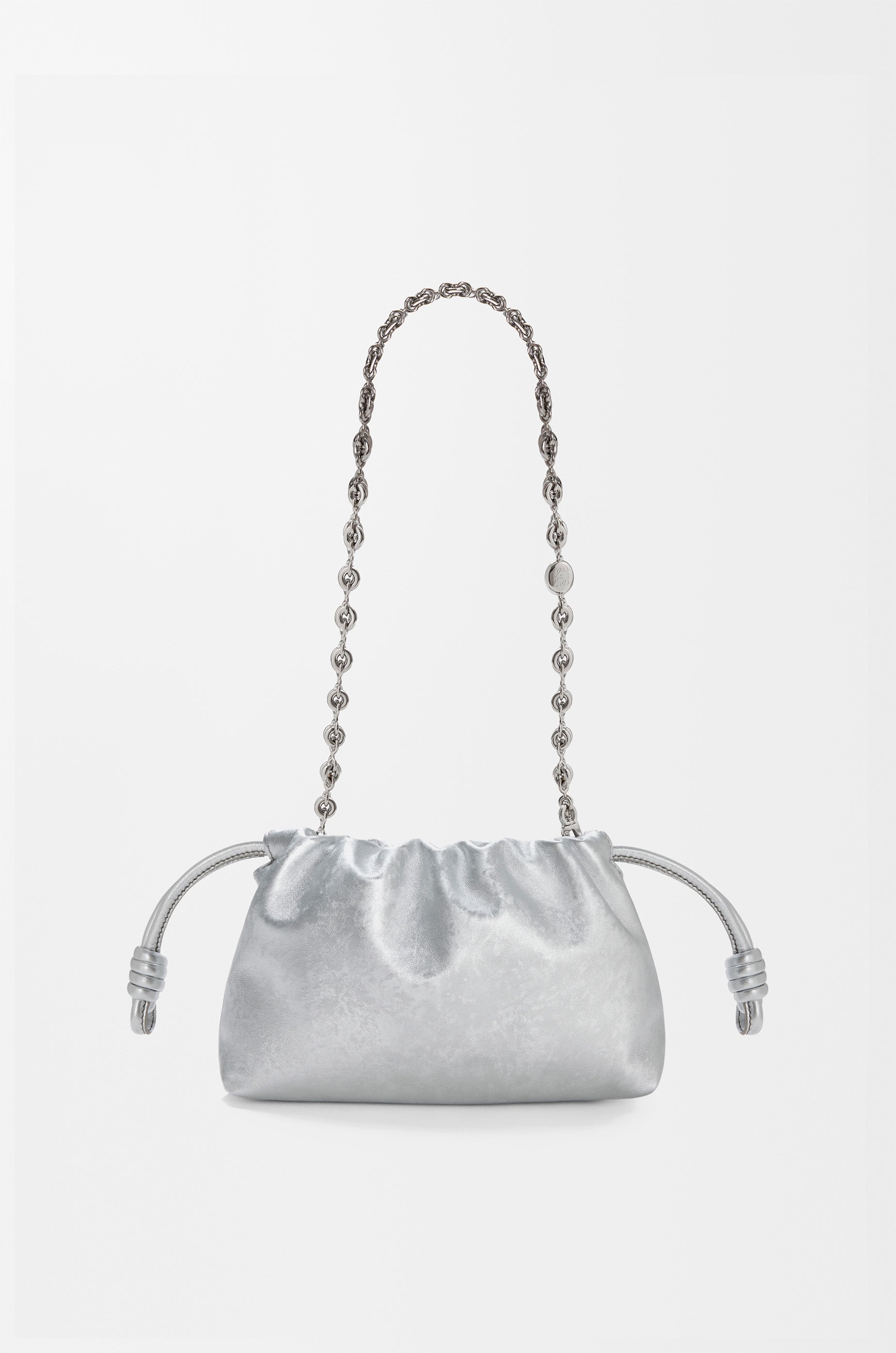 Loewe Mini Flamenco purse in moiré printed calfskin