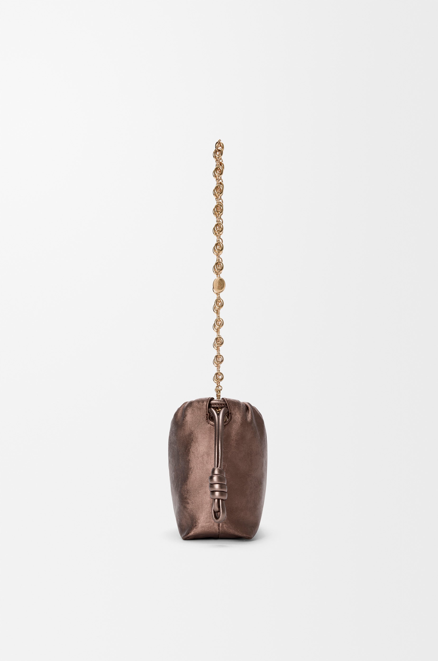 Loewe Mini Flamenco purse in moiré printed calfskin