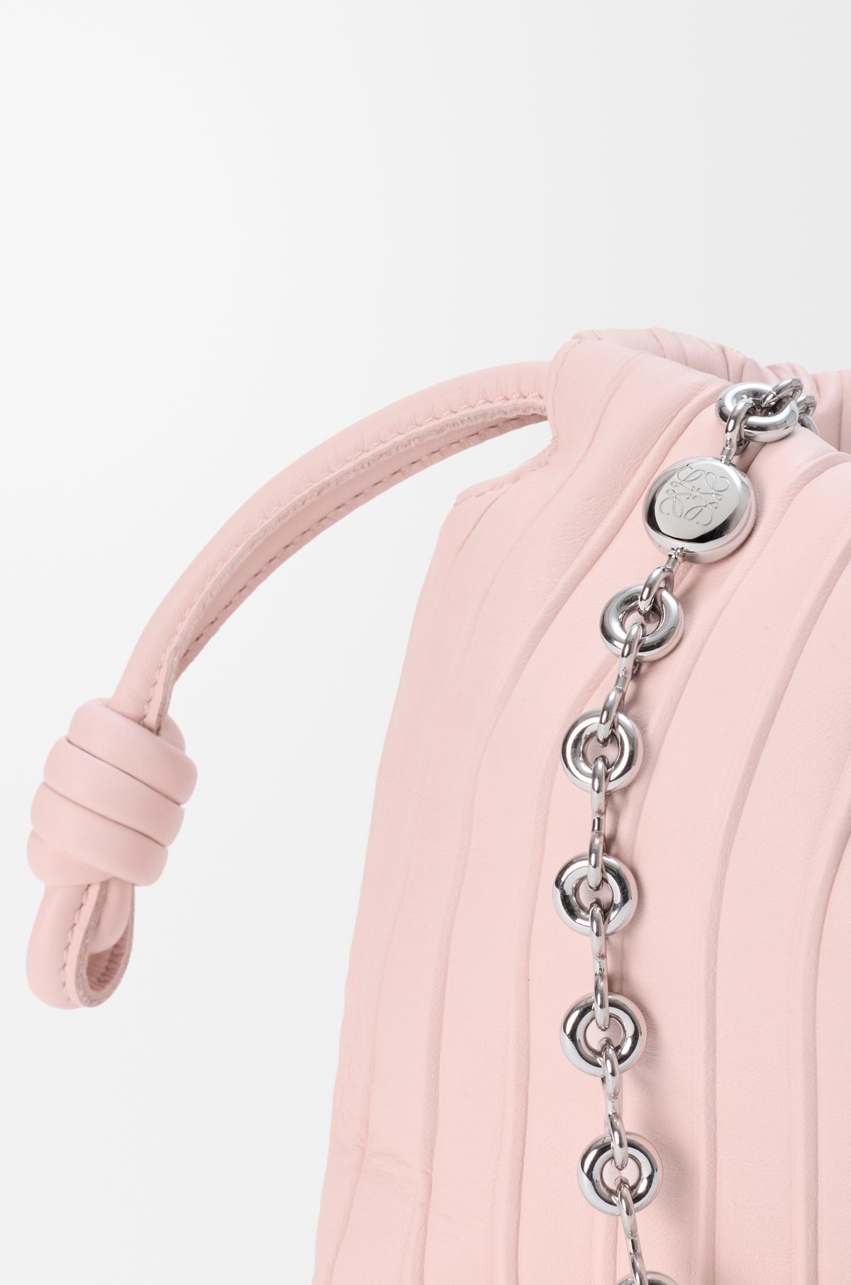 Loewe Mini Flamenco Pleats purse in nappa lambskin