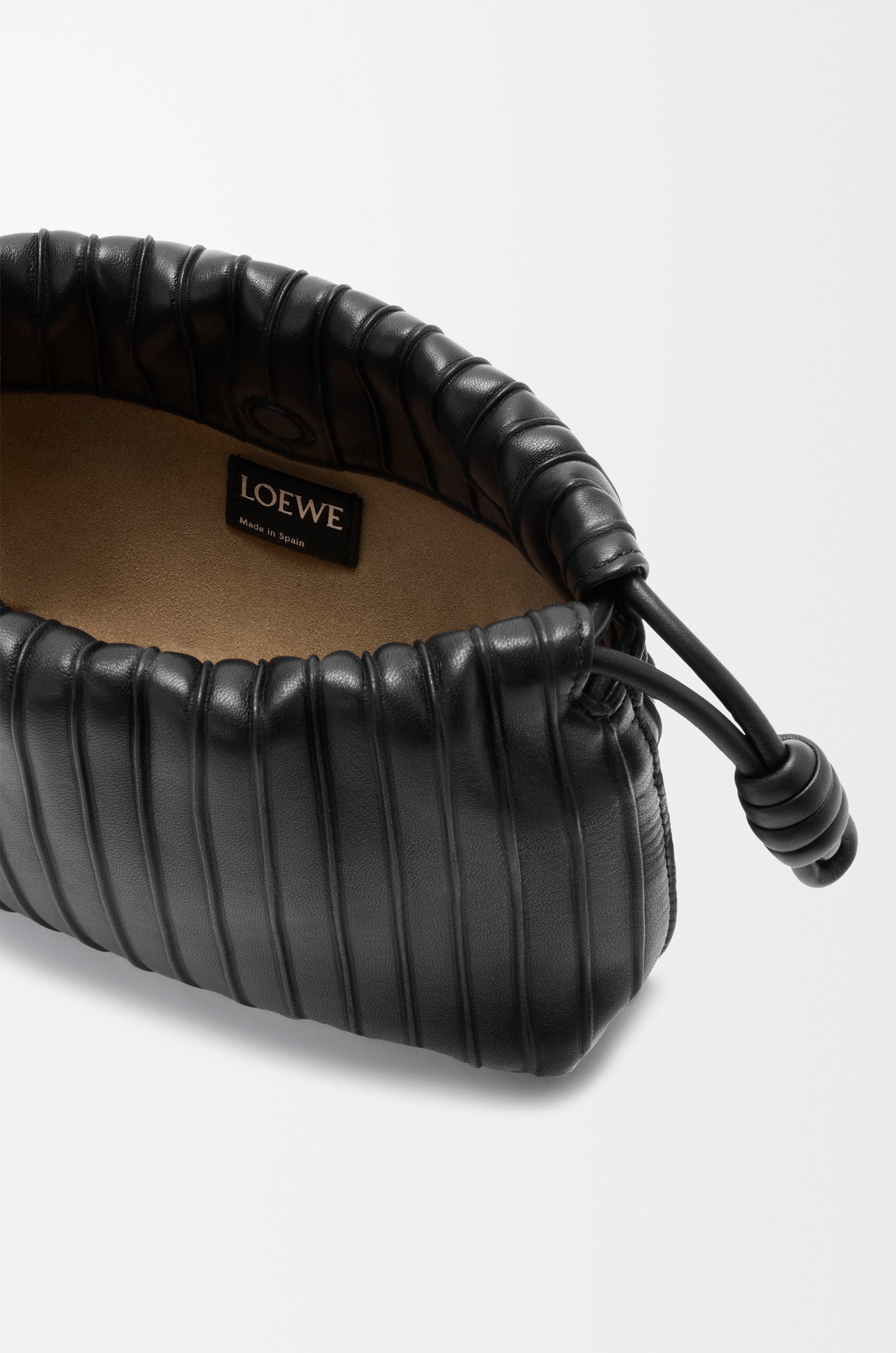 Loewe Mini Flamenco Pleats purse in nappa lambskin