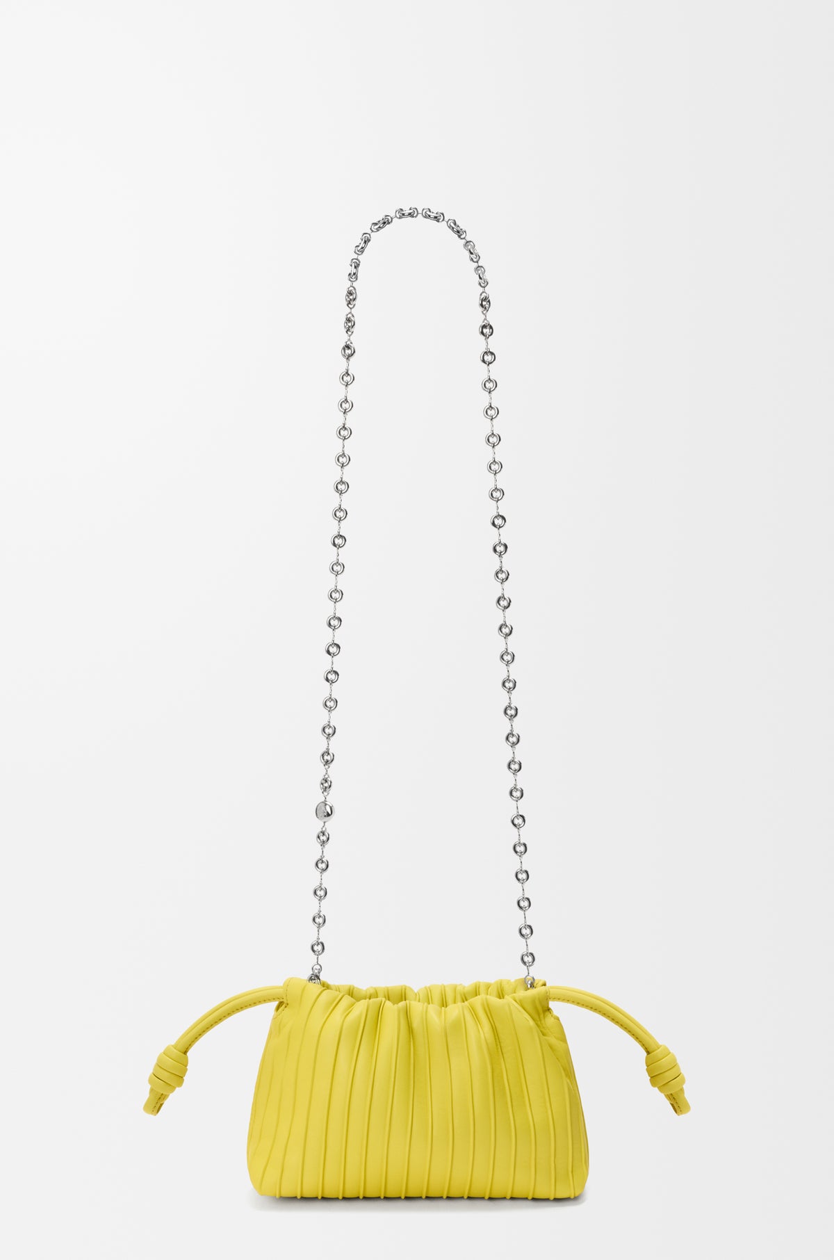 Loewe Mini Flamenco Pleats purse in nappa lambskin