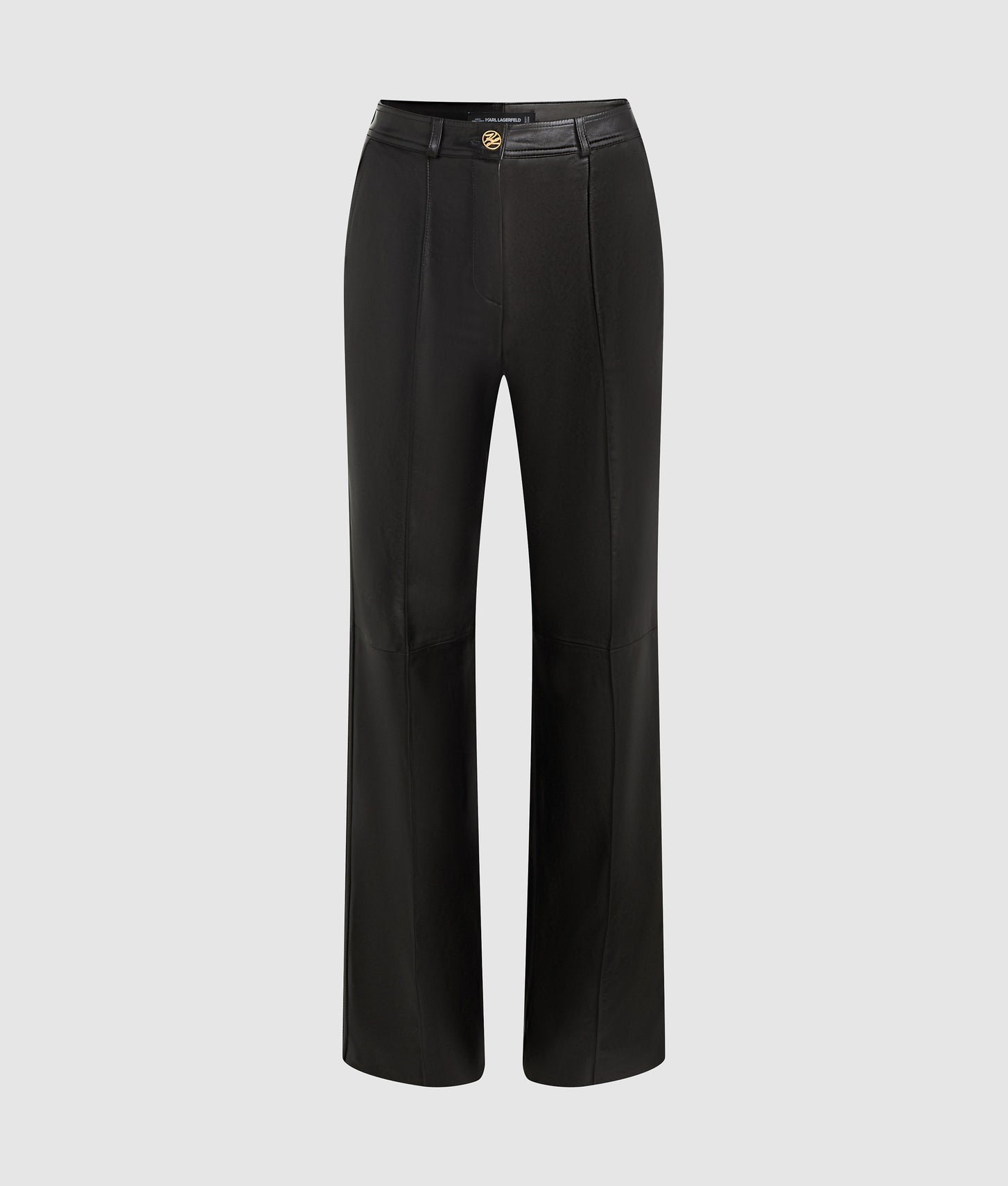 Karl Lagerfeld Leather Pants Black