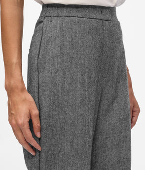 KarlLagerfeld Ksignature Sequin Round Crossbody Bag Herringbone Sequins