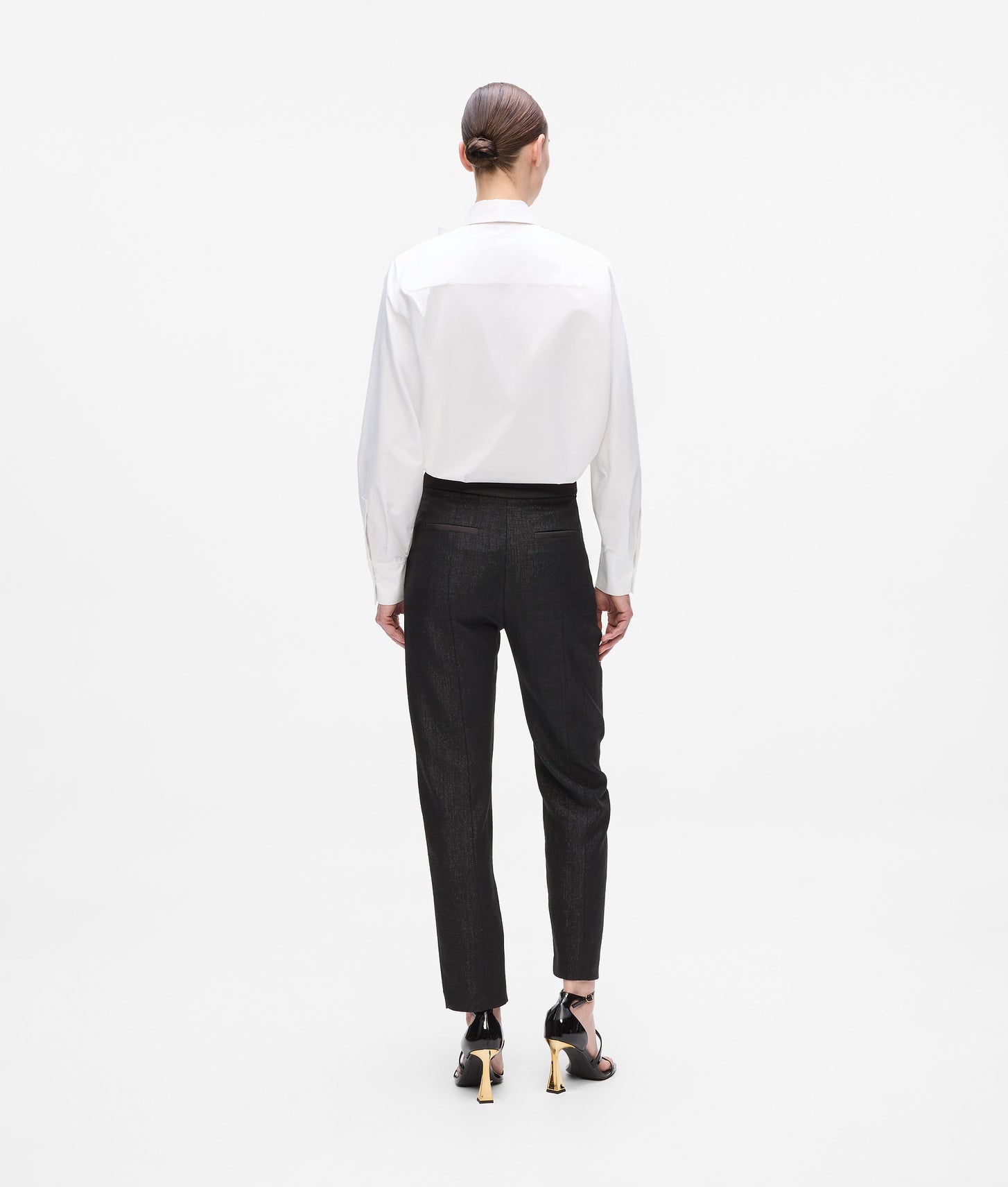 Karl Lagerfeld Karl Dna Bow Detail Shirt White