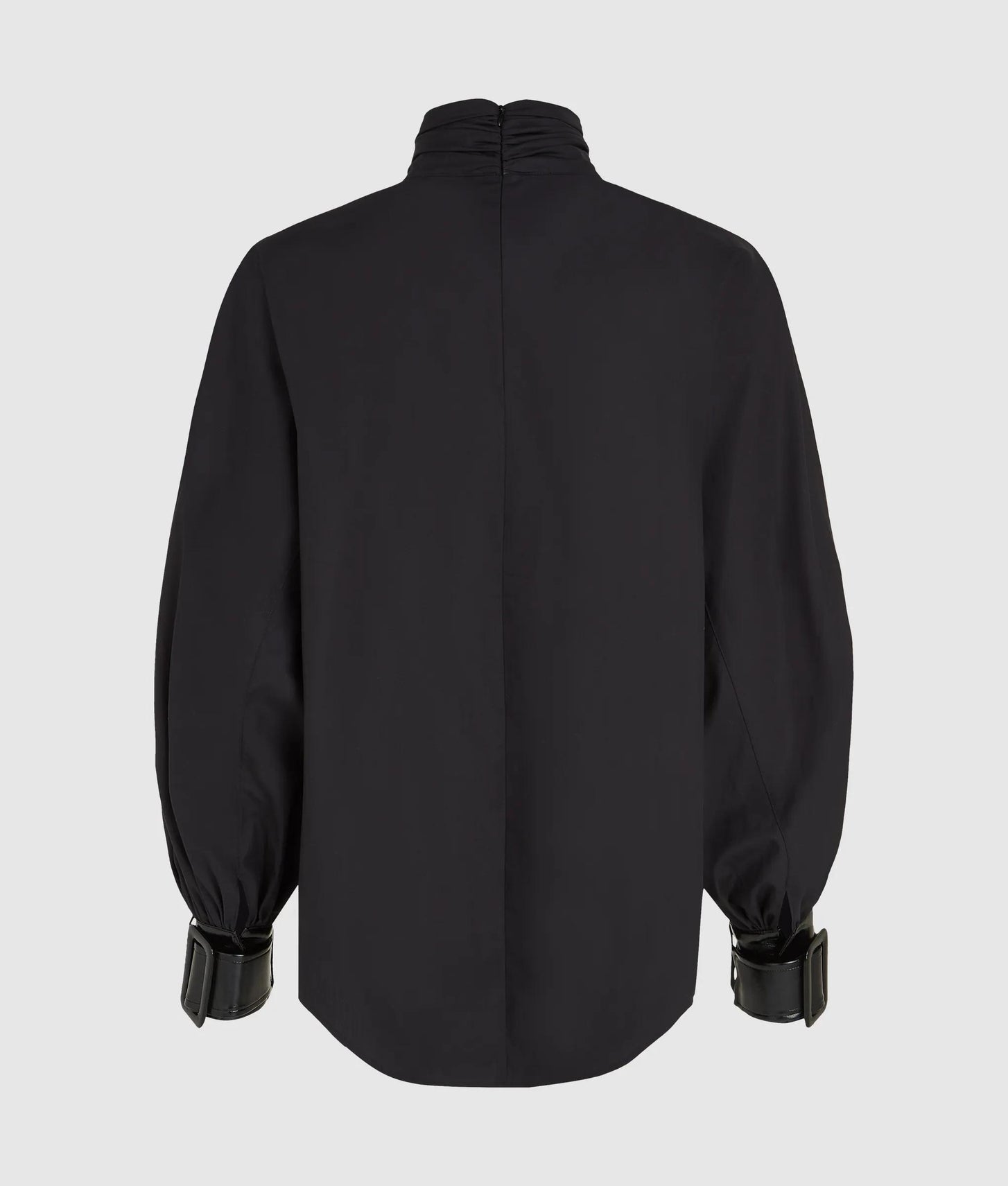 Karl Lagerfeld Balloon Sleeve Blouse Black