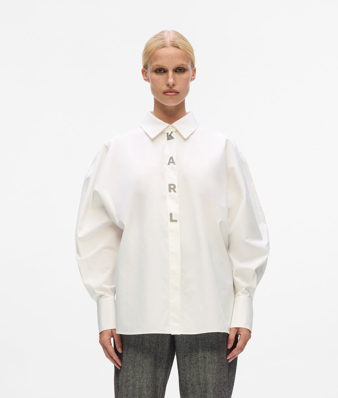 KarlLagerfeld Krocky Marais Hobo Bag Black-Nickel