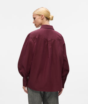 KarlLagerfeld Kweave Camera Bag Windsor Wine