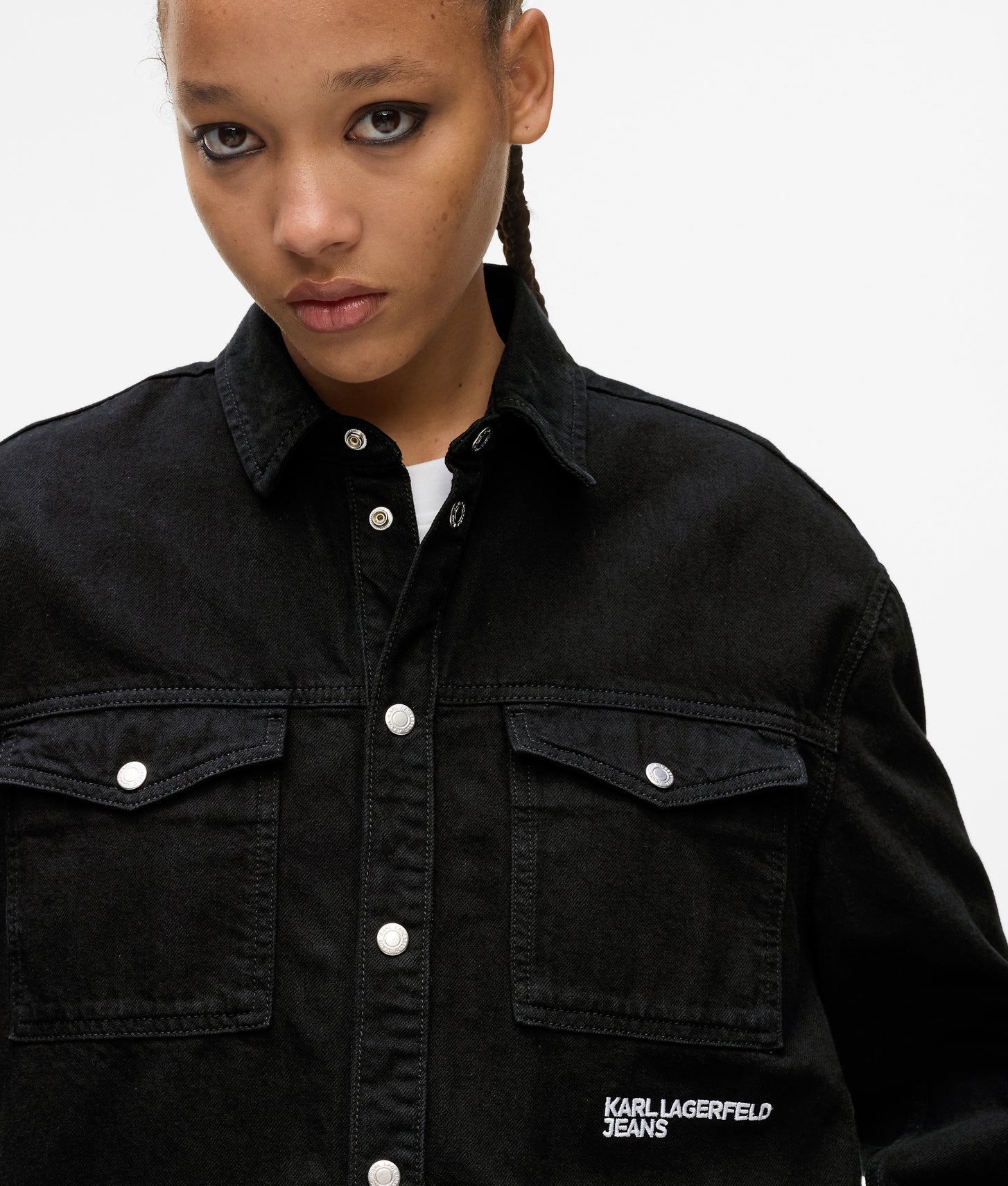 Karl Lagerfeld Overshirt Black