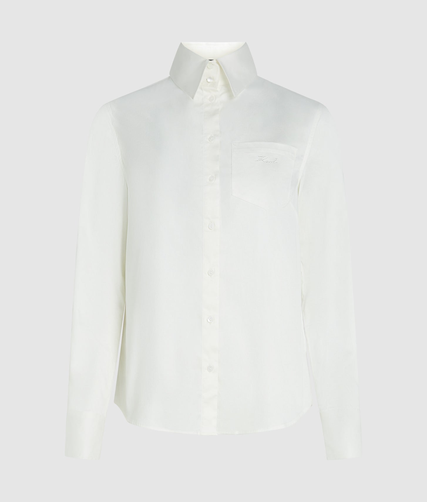 Karl Lagerfeld Poplin Blouse White