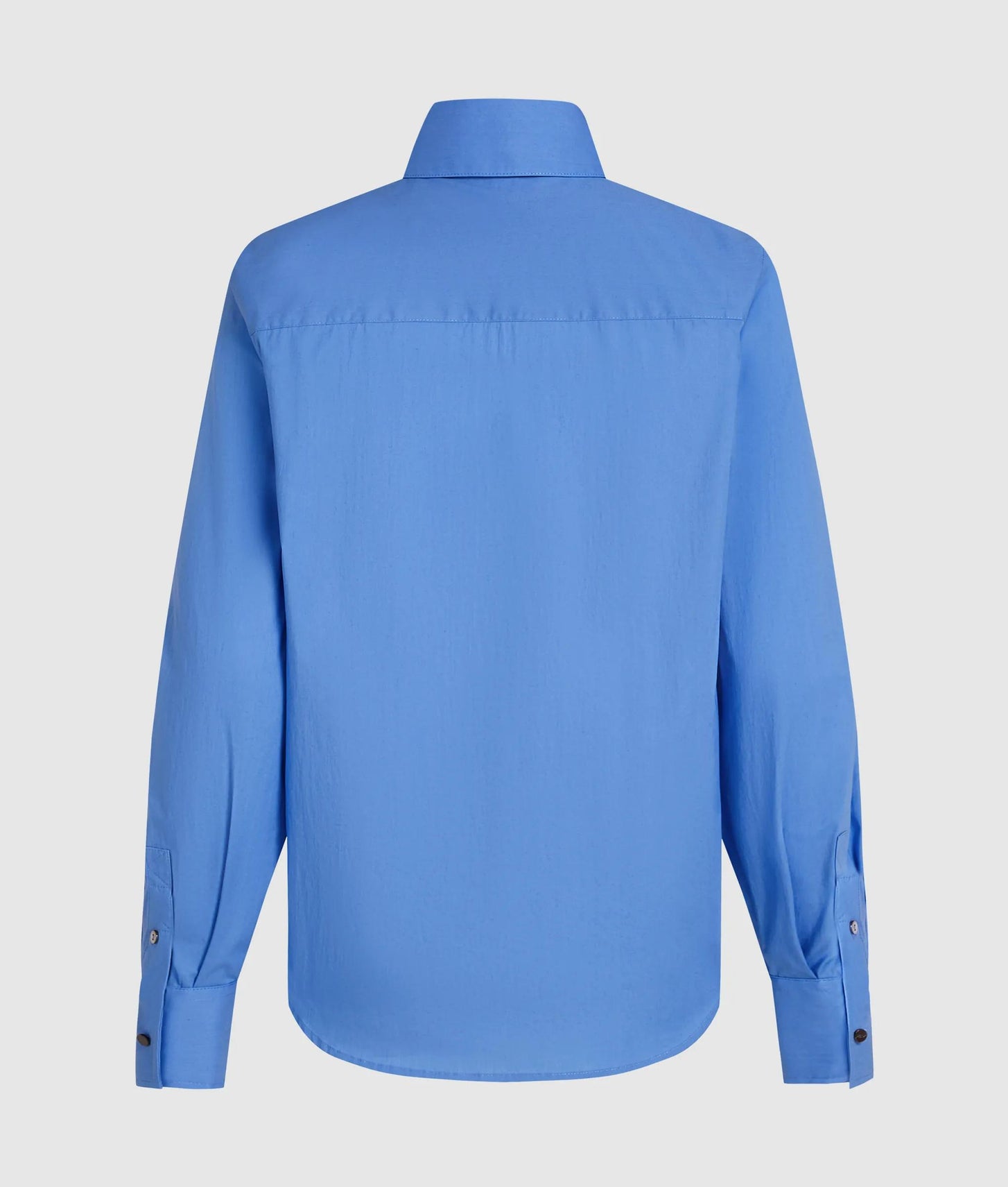 Karl Lagerfeld Poplin Blouse Silver Lake Blue