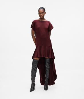 KarlLagerfeld Ksignature Small Crossbody Bag Windsor Wine