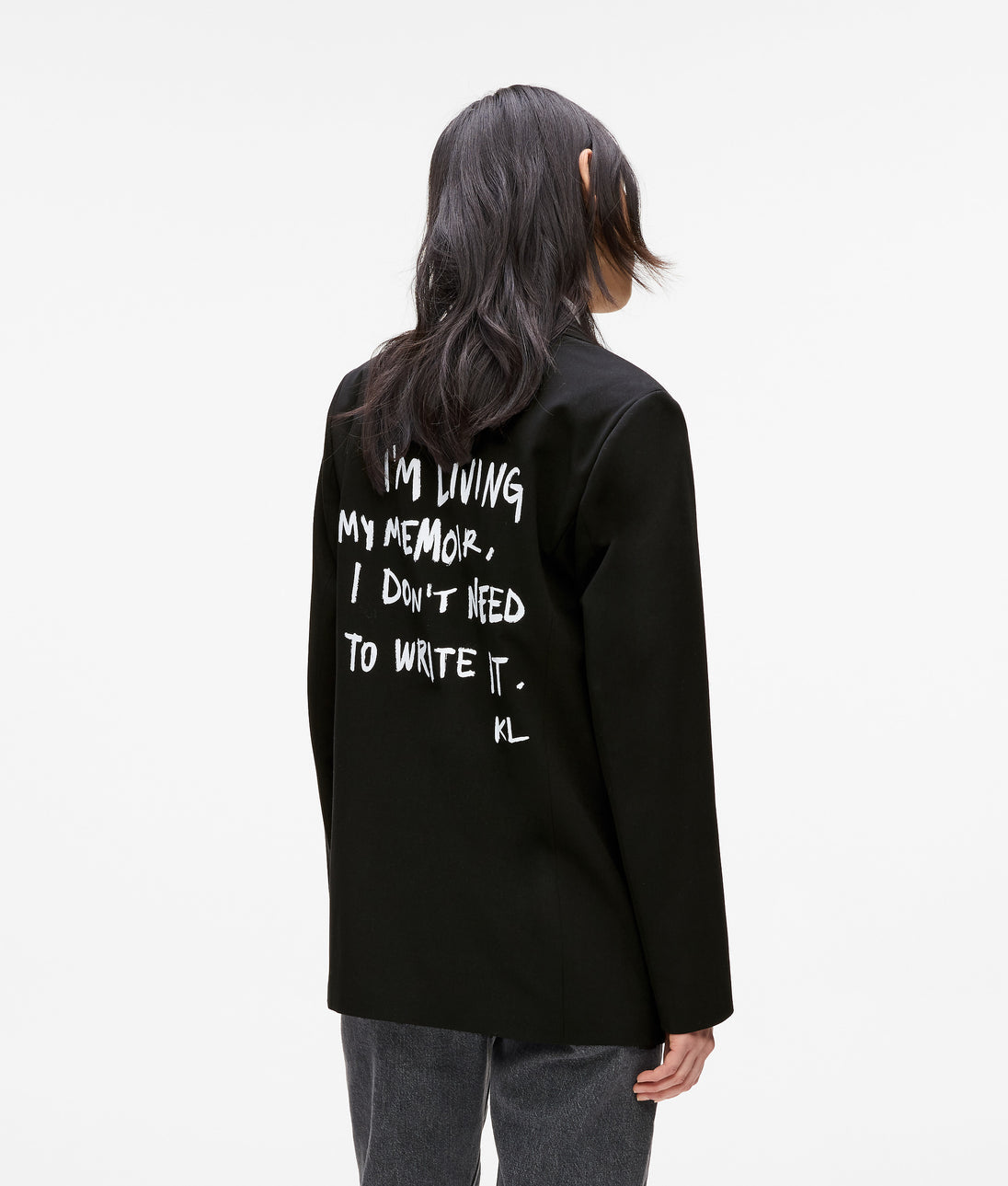Karl Lagerfeld Karl Quote Shirt White