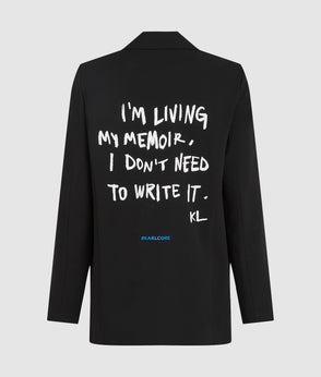 Karl Lagerfeld Karl Quote Shirt White
