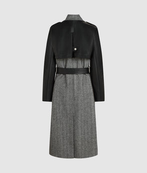 KarlLagerfeld Kweave Medium Tote Bag Black-Nickel