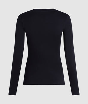 KarlLagerfeld Kcircle Perforated Small Tote Bag Windsor Wine